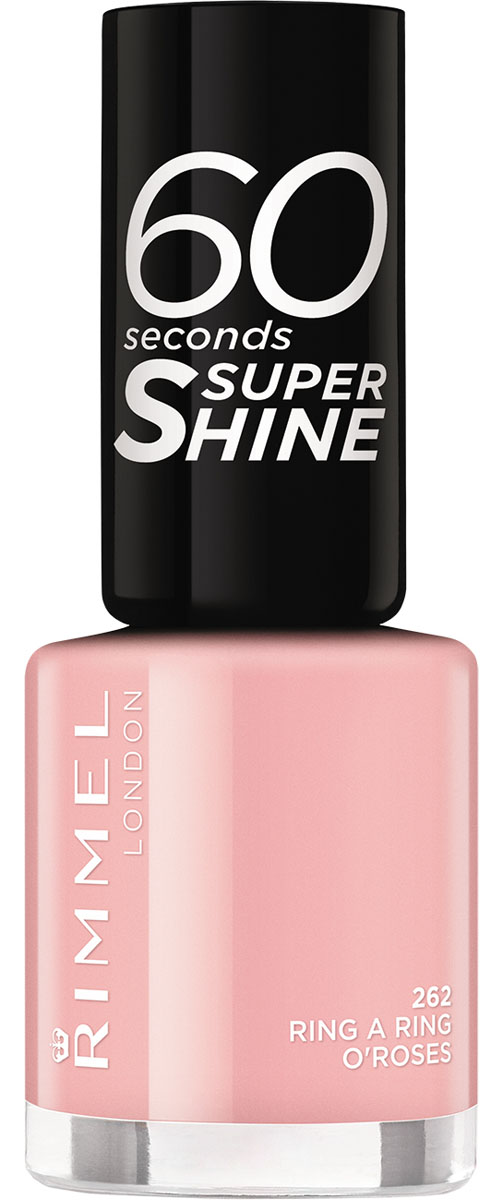 Rimmel Лак Для Ногтей `60 Seconds` Re-lanch Тон 262 ring a ring o`roses,8 мл34778209262 Rimmel Лак Для Ногтей `60 Seconds` Re-lanch Тон 262 ring a ring o`roses,8 мл34778209262Формула лака для ногтей 60 seconds Super Shine с аргановым и оливковым маслами для интенсивного ухода за ногтями. Технология 3-в-1: базовое покрытие, насыщенный цвет и верхнее покрытие - одним движением кисточки! Удобная широкая кисточка Xpress Brush™ для удобного нанесения лака. Одна маленькая бутылочка дает суперблеск и стойкий цвет до 10 дней! Высыхает за 60 секунд!