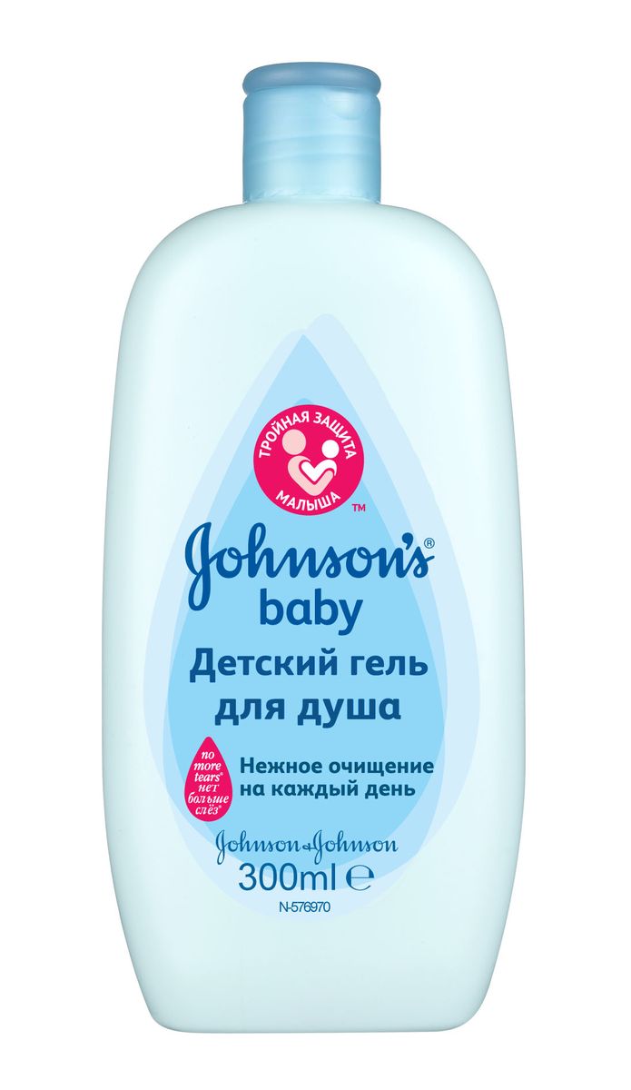 Johnsons Baby Гель для душа детский 300 мл30142817 Johnsons Baby Гель для душа детский 300 мл30142817Уникальный продукт в линейку JOHNSONS Baby - детский гель для душа, который подходит для всей семьи. Не содержит мыла и парабенов. Содержит формулу «Нет больше слез» и не щиплет глазки. Нейтральный pH баланс