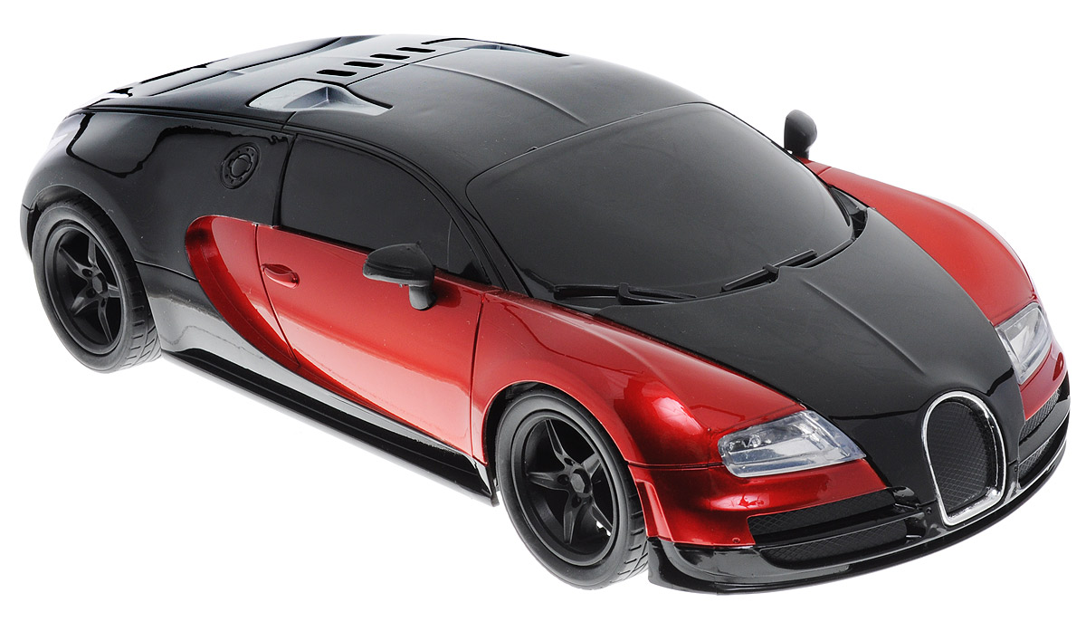 Plastic Toy Машина на радиоуправлении Model Car цвет черный красныйB1396032_черный, красный Plastic Toy Машина на радиоуправлении Model Car цвет черный красныйB1396032_черный, красныйМашина на радиоуправлении Plastic Toy Model Car предназначена для тех, кто любит роскошь и высокие скорости. Корпус автомобиля выполнен из пластика, колеса прорезинены. Управление машинкой происходит с помощью пульта. Машинка двигается вперед и назад, поворачивает направо, налево и останавливается. Имеются световые эффекты. Пульт управления работает на частоте 27 MHz. Колеса игрушки прорезинены и обеспечивают плавный ход, машинка не портит напольное покрытие. Радиоуправляемые игрушки способствуют развитию координации движений, моторики и ловкости. Ваш ребенок часами будет играть с моделью, придумывая различные истории и устраивая соревнования. Порадуйте его таким замечательным подарком! Для работы игрушки необходимы 4 батарейки типа АА (не входят в комплект). Для работы пульта управления необходимы 2 батарейки типа АА (не входят в комплект).