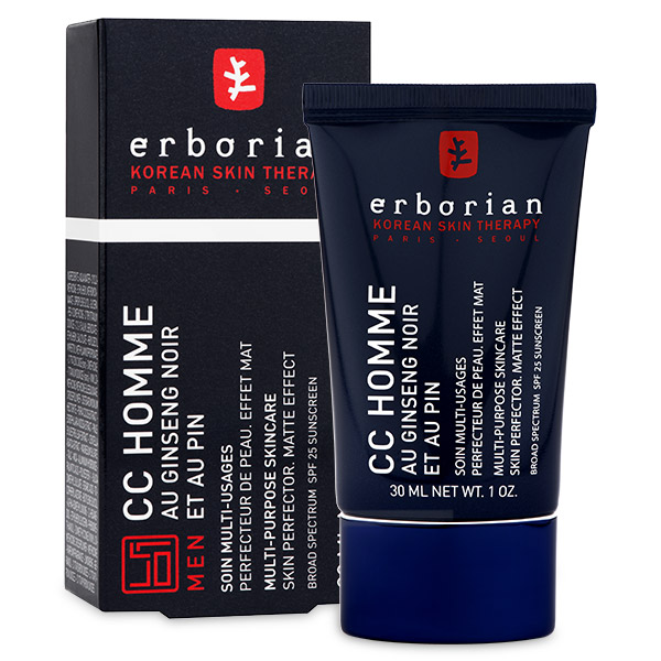 Erborian CC крем для мужчин 30 мл780918 Erborian CC крем для мужчин 30 мл780918Мультифункциональный крем, который превосходно увлажняет, питает и тонизирует кожу. СС крем благодаря высокой концентрации корейских целебных трав борется с возрастными изменениями кожи, способствует сокращению морщин, укрепляет кожу и подтягивает контуры лица. В результате кожа выглядит свежей и здоровой. SPF 25.