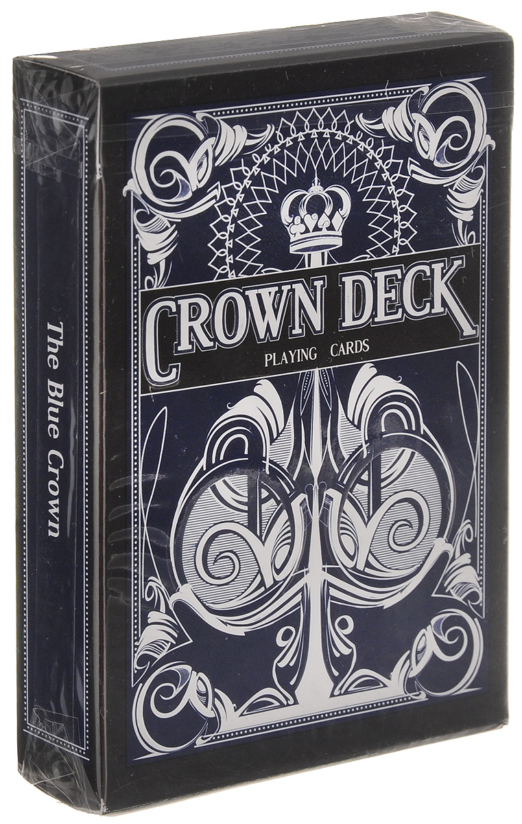 Карты игральные The Blue Crown The Crown Deck, цвет: синий, 55 картК-198 Карты игральные The Blue Crown The Crown Deck, цвет: синий, 55 картК-198Игральные карты The Blue Crown The Crown Deck стандартного размера выполнены из современной бумаги и абсолютно нового износоустойчивого покрытия и превосходно подойдут как для игры, так и для исполнения фокусов, флоришей и карточных трюков. Дизайн колоды выполнен в традициях Tally Ho, лица старших карт взяты из колоды Arrco. Игральные карты The Blue Crown The Crown Deck - отличный подарок для любителей стильных и надежных карт!