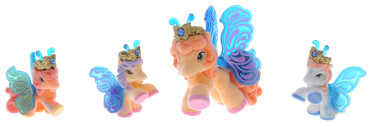 Filly Dracco Набор мини-фигурок Волшебная семья SplashSplash/astM770028-3240 (UT20580) Filly Dracco Набор мини-фигурок Волшебная семья SplashSplash/astM770028-3240 (UT20580)Набор мини-фигурок Filly Dracco Волшебная семья Splash придется по вкусу вашей дочурке, ведь все девочки обожают волшебных лошадок Filly! У волшебных лошадок тоже есть своя семья! Мама-бабочка воспитывает трех хулиганов в прекрасном саду посреди волшебного леса Папиллия. В наборе с лошадками четыре карточки и буклет коллекционера. У лошадок - красочные крылья, украшенные фамильным гербом их семьи. Каждая лошадка имеет приятное на ощупь покрытие, крылышки и доброжелательную улыбку. Все детали фигурок расписаны с любовью и реалистичностью. Помимо крылышек бабочки от обычных лошадок Филли отличаются также усиками и короной. При помощи ярких усиков персонажи волшебного леса общаются между собой. Короны же украшены кристаллами Swarowski. Вы можете собрать всю коллекцию и разыграть сцены из жизни красавиц бабочек! Ваша дочурка с удовольствием будет играть с набором и устраивать настоящие волшебные приключения в мире Filly Butterfly!