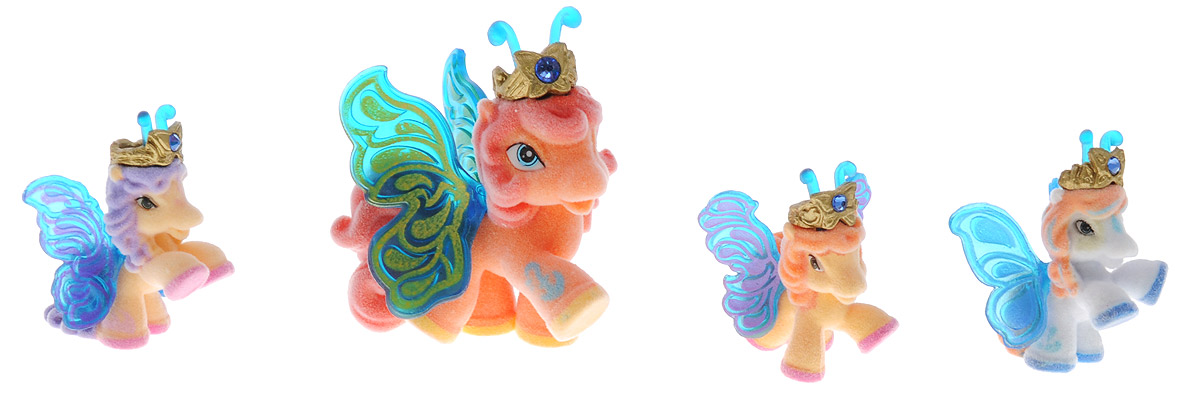Filly Dracco Набор мини-фигурок Волшебная семья JackJack/astM770028-3240 (UT20580) Filly Dracco Набор мини-фигурок Волшебная семья JackJack/astM770028-3240 (UT20580)Набор мини-фигурок Filly Dracco Волшебная семья Jack понравится всем юным любительницам лошадок Filly! У волшебных лошадок тоже есть своя семья! Мама-бабочка воспитывает трех хулиганов в прекрасном саду посреди волшебного леса Папиллия. В наборе с лошадками четыре карточки и буклет коллекционера. У лошадок есть красочные крылья, украшенные фамильным гербом их семьи. Каждая лошадка имеет бархатное покрытие и доброжелательное улыбчивое личико. Все детали фигурок расписаны с любовью и реалистичностью. Помимо крылышек бабочки от обычных лошадок Филли отличаются также усиками и короной. При помощи ярких усиков персонажи волшебного леса общаются между собой. Короны же украшены кристаллами Swarowski. Вы можете собрать всю коллекцию и разыграть сцены из жизни красавиц бабочек! Ваша дочурка с удовольствием будет играть с набором и устраивать настоящие волшебные приключения в мире Filly Butterfly!
