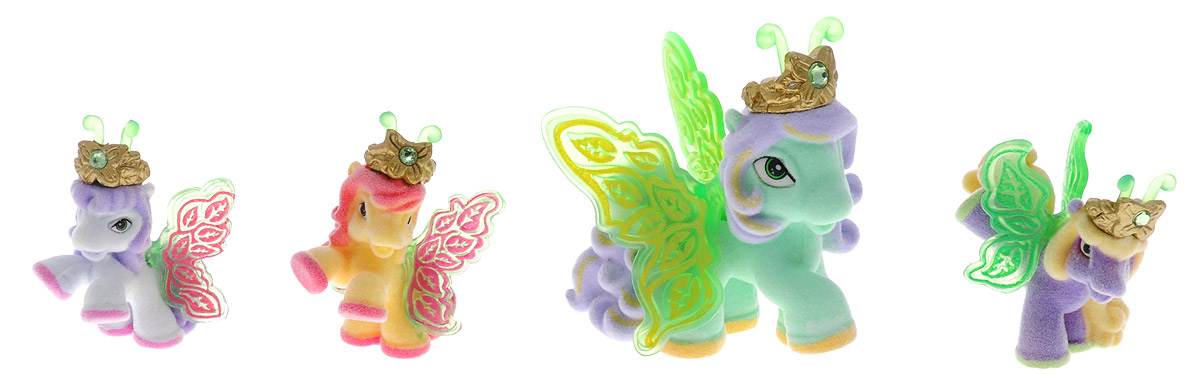Filly Dracco Набор мини-фигурок Волшебная семья MomoMomo/astM770028-3240 (UT20580) Filly Dracco Набор мини-фигурок Волшебная семья MomoMomo/astM770028-3240 (UT20580)Набор мини-фигурок Filly Dracco Волшебная семья Momo придется по вкусу вашей дочурке, ведь все девочки обожают волшебных лошадок Filly! У волшебных лошадок тоже есть своя семья! Мама-бабочка воспитывает трех хулиганов в прекрасном саду посреди волшебного леса Папиллия. В наборе с лошадками четыре карточки и буклет коллекционера. У лошадок - красочные крылья, украшенные фамильным гербом их семьи. Каждая лошадка имеет приятное на ощупь покрытие, крылышки и доброжелательную улыбку. Все детали фигурок расписаны с любовью и реалистичностью. Помимо крылышек бабочки от обычных лошадок Филли отличаются также усиками и короной. При помощи ярких усиков персонажи волшебного леса общаются между собой. Короны же украшены кристаллами Swarowski. Вы можете собрать всю коллекцию и разыграть сцены из жизни красавиц бабочек! Ваша дочурка с удовольствием будет играть с набором и устраивать настоящие волшебные приключения в мире Filly Butterfly!