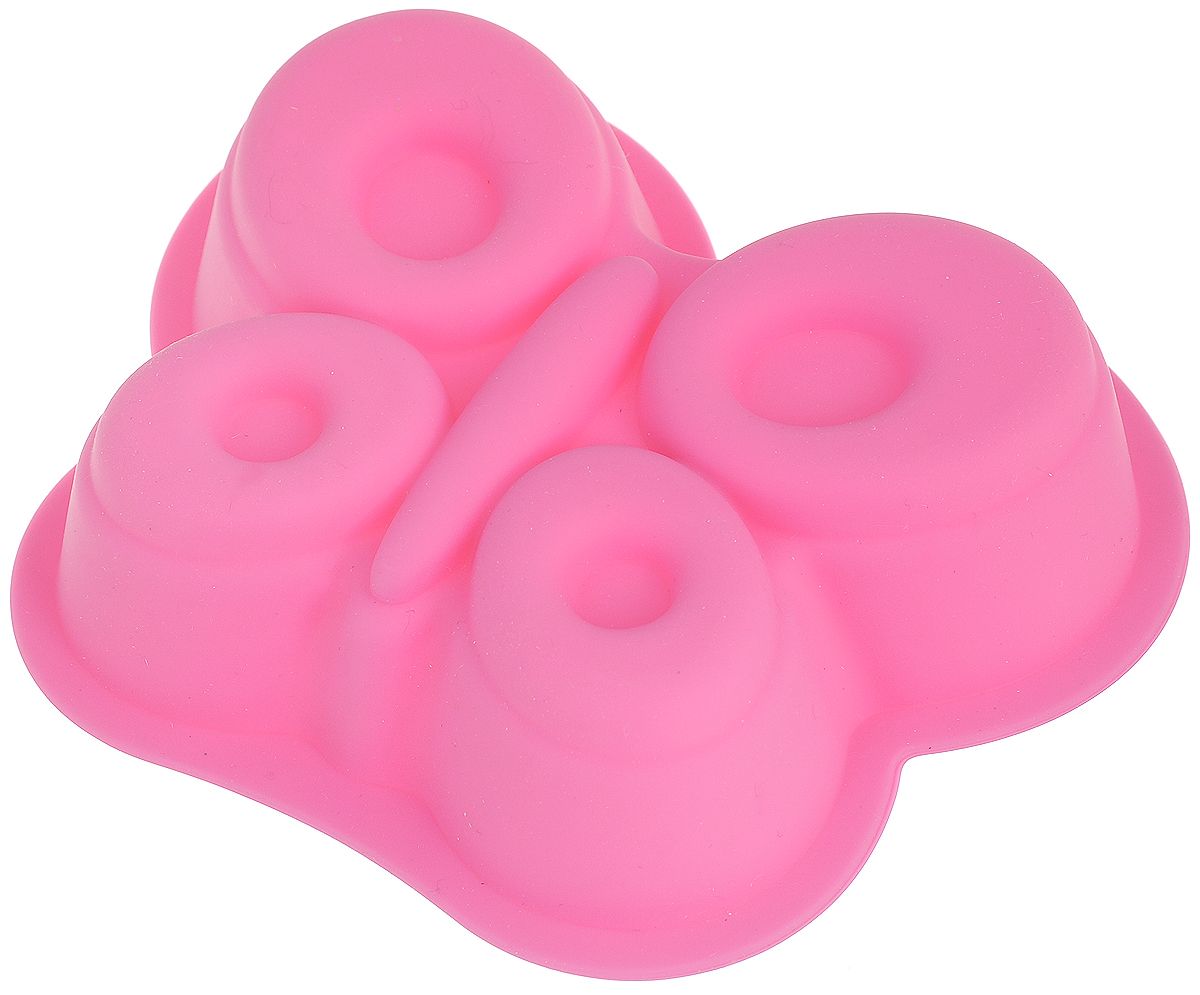 Форма для выпечки Tescoma Delicia Kids. Бабочка, силиконовая, 13 х 11,5 х 3,5 см630944 Форма для выпечки Tescoma Delicia Kids. Бабочка, силиконовая, 13 х 11,5 х 3,5 см630944Форма для выпечки Tescoma Delicia Kids. Бабочка изготовлена из высококачественного пищевого силикона, выдерживающего температуру от -40°C до +230°C. Если вы любите побаловать своих домашних вкусным и ароматным угощением по вашему оригинальному рецепту, то форма Tescoma Delicia Kids. Бабочка как раз то, что вам нужно! Подходит для электрических, газовых печей, духовок с горячим воздухом и СВЧ. Можно использовать в холодильнике и морозильной камере. Разрешено мыть в посудомоечной машине.