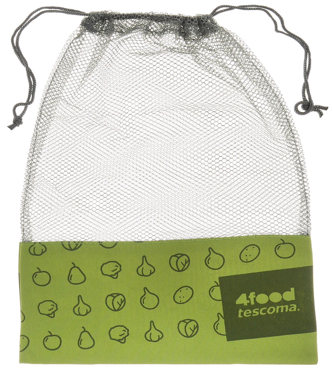 Сетка для хранения продуктов Tescoma 4Food, 38 х 28 см897184 Сетка для хранения продуктов Tescoma 4Food, 38 х 28 см897184Вместительная сетка Tescoma 4Food, выполненная из непромокаемых материалов, отлично подойдет для хранения в холодильнике фруктов, овощей, орехов и других продуктов. Сетка способствует вентиляции и предотвратит образование плесени. Изделие закрывается на затягивающийся шнурок. Вместимость - 6 кг.