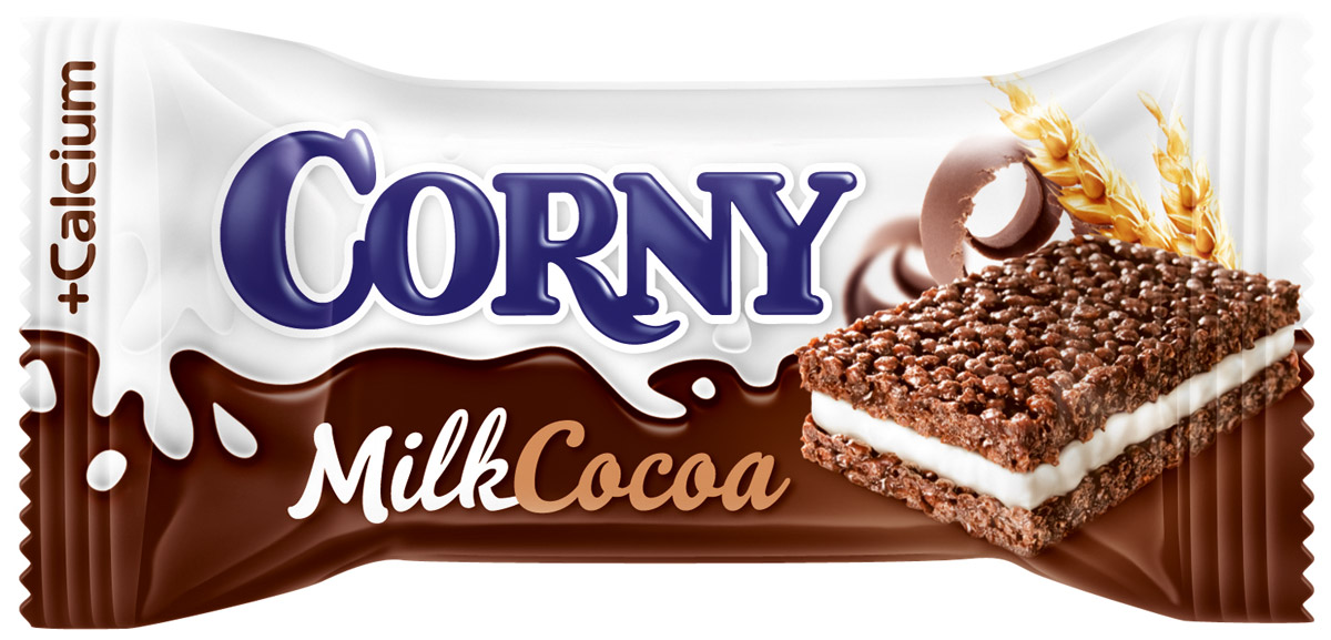 Corny Milk Cocoa батончик злаковый c молоком и какао, 30 гбзк015 Corny Milk Cocoa батончик злаковый c молоком и какао, 30 гбзк015Злаковые батончики Corny - вкусная и здоровая альтернатива традиционным снэкам - шоколадным плиткам, чипсам и булкам. Батончики сочетают в себе исключительную пользу и удобство. В их состав входят злаки, орехи, фрукты и шоколад. Разнообразие видов позволяет каждому выбрать батончик по своему вкусу. Медленные углеводы заряжают полезной энергией, а удобная форма и упаковка соответствуют быстрому ритму жизни.