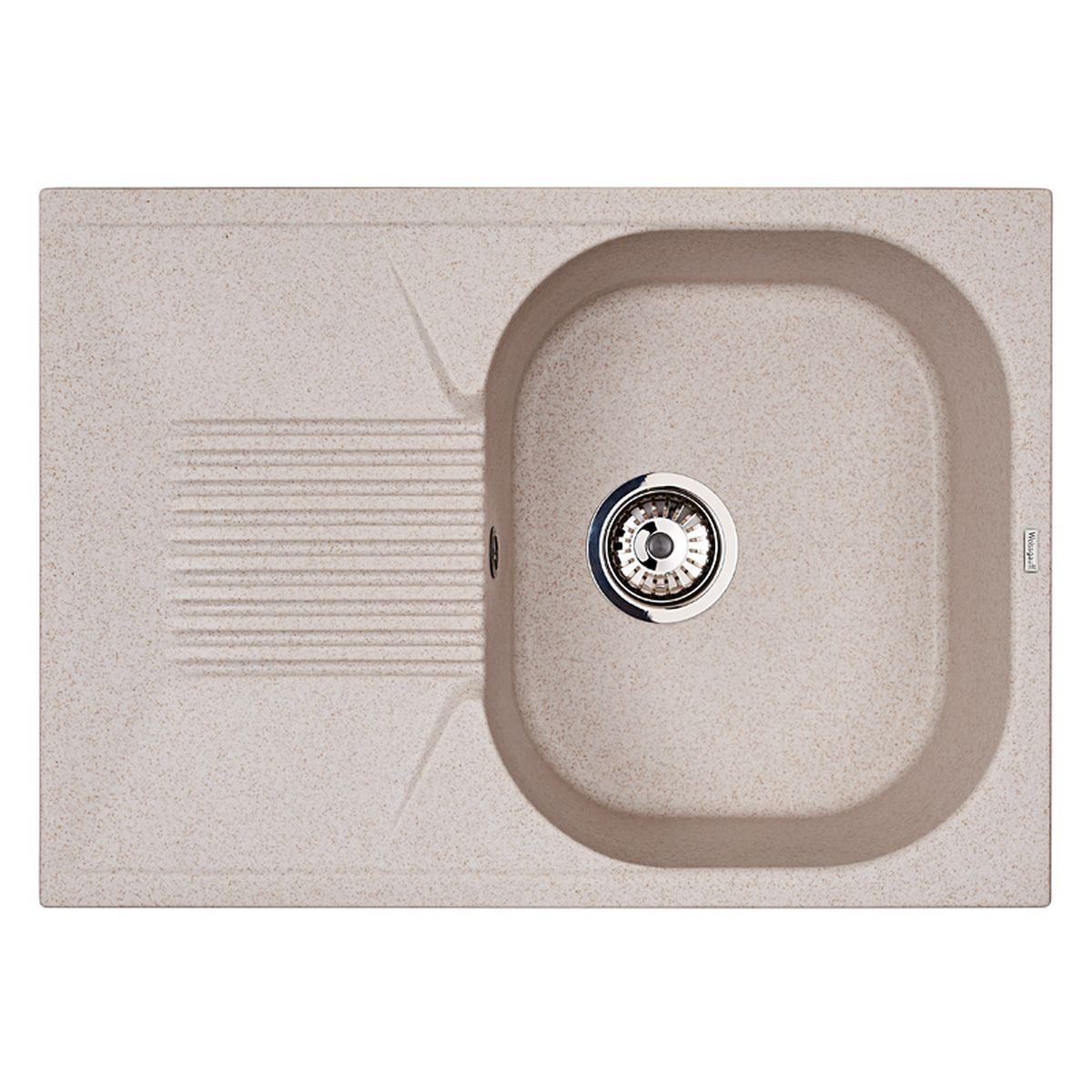 Мойка Weissgauff Classic 695 Eco Granit, цвет: светло-бежевый, 69,0 х 19,0 х 49,0 см267296 Мойка Weissgauff Classic 695 Eco Granit, цвет: светло-бежевый, 69,0 х 19,0 х 49,0 см267296Гранитные мойки Weissgauff Eco Granit – классическая коллекция моек, изготовленных из специально подобранных композитных материалов , содержащих оптимальное сочетание 80% каменной массы высокого качества и 20% связующих материалов. Оригинальный и функциональный дизайн - технология изготовления позволяет создавать любые цвета и формы, оптимальные для современных кухонь. Мойки Weissgauff легко подобрать к интерьеру любой кухни, для разных цветов и форм столешниц Влагостойкость - отталкивание влаги – одна из примечательных особенностей моек из искусственного камня за счет связующих композитных материалов, которые продлевают их срок службы и способствуют сохранению первоначального вида Термостойкость - подвергая мойки воздействию высоких температур, например, различными горячими жидкостями, будьте уверенны, что мойки Weissgauff – эталон стойкости и качества, так как они устойчивы к перепаду температур. Специальный состав моек Weisgauff избавляет от проблемы...