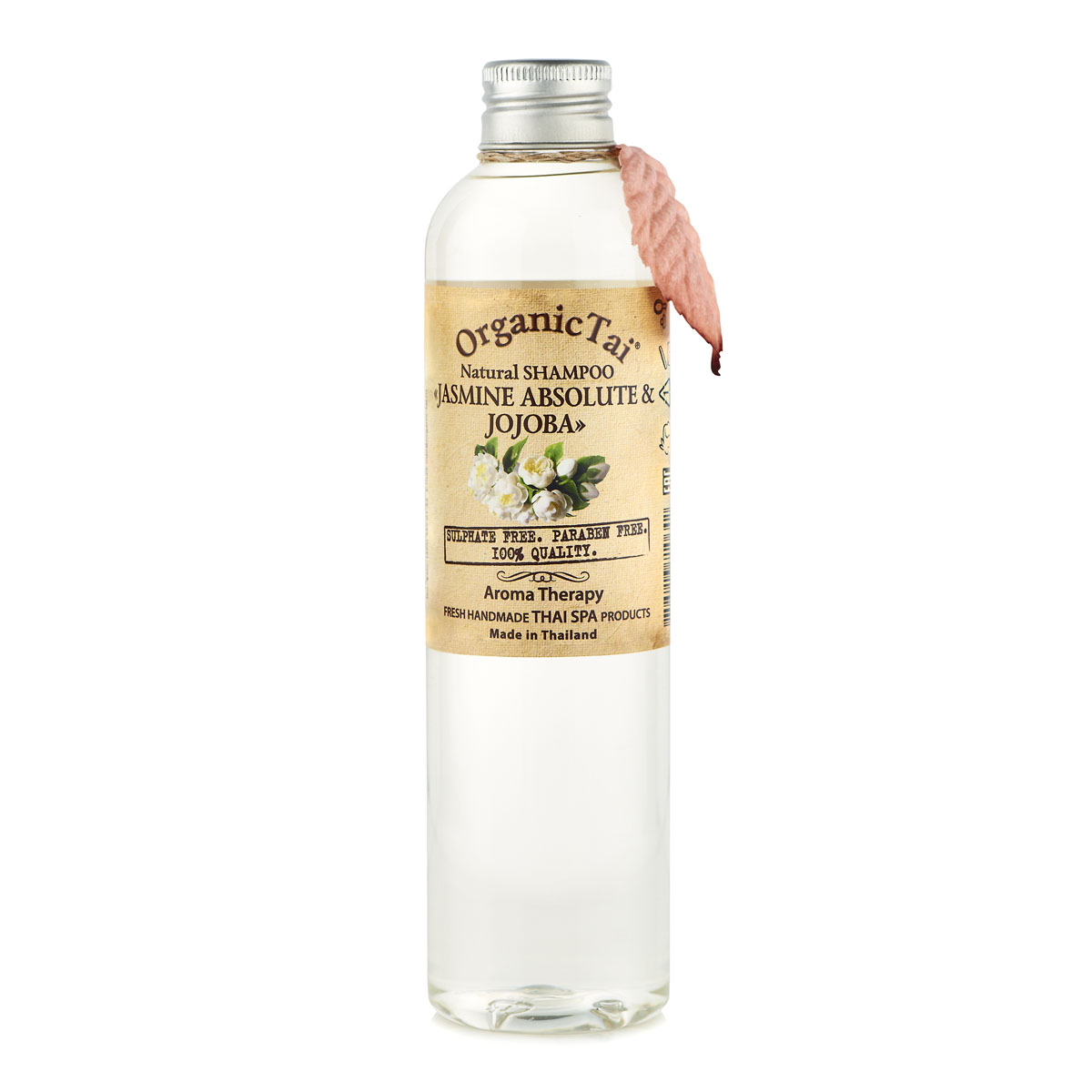 OrganicTai Натуральный шампунь для волос ЖАСМИН И ЖОЖОБА, 260 мл8858816710642 OrganicTai Натуральный шампунь для волос ЖАСМИН И ЖОЖОБА, 260 мл8858816710642Для сухих и поврежденных волос. Идеален при чувствительной коже. Подходит для ежедневного использования. РУЧНАЯ РАБОТА. ТАЙСКИЙ SPA. АРОМАТЕРАПИЯ. Уникальная формула. Не содержит воду, консерванты парабены и синтетические пенящиеся вещества сульфаты (без SLS, SLES и др.). Натуральная моющая основа обеспечивает бережное очищение волос. Высокая концентрация органических экстрактов и эфирных масел ЖАСМИНА, МОРСКИХ ВОДОРОСЛЕЙ, ЗЕЛЕНОГО ЧАЯ, ОГУРЦА, ГРЕЙПФРУТА, ЛАВАНДЫ, ЖОЖОБА, АЛОЭ ВЕРА И ПАНТЕНОЛ тонизирует и увлажняет, успокаивает сухую, чувствительную кожу головы, оказывает выраженное питательное и увлажняющее действие на волосы и волосяные фолликулы, нормализует жировой баланс кожи головы, придает волосам естественный натуральный блеск. Королевский цветочный аромат ЖАСМИНА — один из самых сильных природных АФРОДИЗИАКОВ – изысканный и пробуждающий желание, устраняет холодность и дисгармонию, способствует эмоциональному равновесию, придает чувство уверенности и оптимизма. Этот шампунь...