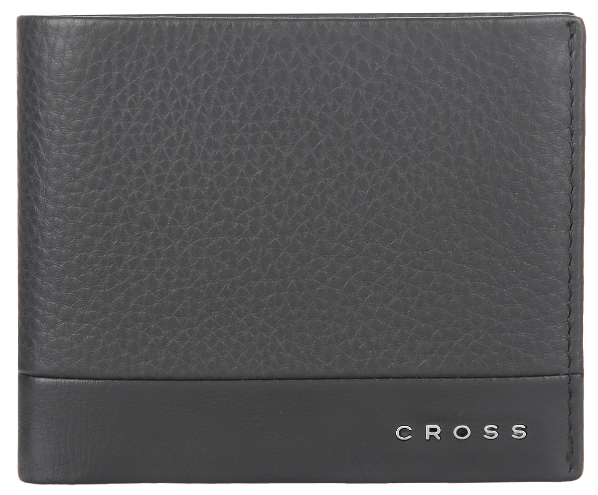 Кошелек мужской Cross, цвет: серый. AC028366-3AC028366-3 Кошелек мужской Cross, цвет: серый. AC028366-3AC028366-3Стильный мужской кошелек Cross изготовлен из натуральной кожи и оформлен металлической фурнитурой с символикой бренда. Изделие раскладывается пополам. Внутри расположены два прорезных потайных кармана, два отделения для купюр, шесть карманов для кредитных карт и карман с сетчатой вставкой. Изделие поставляется в фирменной упаковке. Практичный кошелек непременно подойдет к вашему образу, а также порадует простотой, стилем и функциональностью.