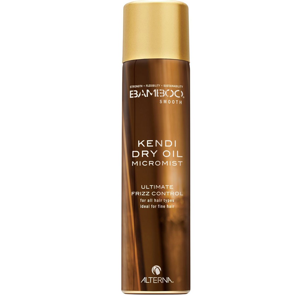 Alterna Невесомое масло-спрей для ухода за тонкими волосами Bamboo Smooth Kendi Dry Oil Micromist — 170 мл44811 Alterna Невесомое масло-спрей для ухода за тонкими волосами Bamboo Smooth Kendi Dry Oil Micromist — 170 мл44811Bamboo Smooth Kendi Dry Oil Micromist Невесомое масло-спрей для ухода за тонкими волосами обеспечивает профессиональный результат, которого добиваются на протяжении долгих лет. Средство способствует контролированию завивки волос, то есть предания здорового цвета и плотной текстуры даже тонким и хрупким волосам. В составе имеется экстракт бамбука. Он восстанавливает силу роста волос и способствует быстрой очистке как изнутри, так и снаружи. Не менее важным компонентом масла есть листья домианы. Они возвращают здоровье и силу каждому волосу, делая их тем самых ещё более прочными и податливыми к укладке. Преимуществом средства есть то, что оно не утяжеляет волосы, но тем самым укрепляет их. Уже после первого использования чувствуется заметная разница и свежесть. Красота, естественность и здоровье волос обеспечивает это средство.