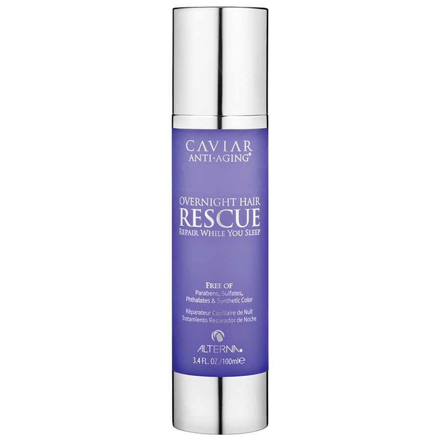 Alterna Активная ночная восстанавливающая эмульсия Caviar Anti-Aging Overnight Hair Rescue - 100 мл60540 Alterna Активная ночная восстанавливающая эмульсия Caviar Anti-Aging Overnight Hair Rescue - 100 мл60540Во время сна, концентрат Alterna Caviar Anti-Aging Overnight Hair Rescue восстанавливает и наполняет силой, витаминами и питательными элементами поврежденные и ослабленные волосы. Продукт моментально впитывается в волосы и не оставляет жирных следов на постельном белье. Быстрый эффект от использования концентрата совмещает в себе и накопительный эффект (регулярное использование помогает добиться потрясающих результатов). В состав концентрата входят микроскопические природные белки и аминокислоты, которые проникают вглубь волос, восстанавливая их изнутри. Результат: Биоидентичные липиды восстанавливают блеск, упругость и эластичность волос, а положительно заряженные ионы придают волосам мягкость. Не нарушает оттенки окрашенных волос.