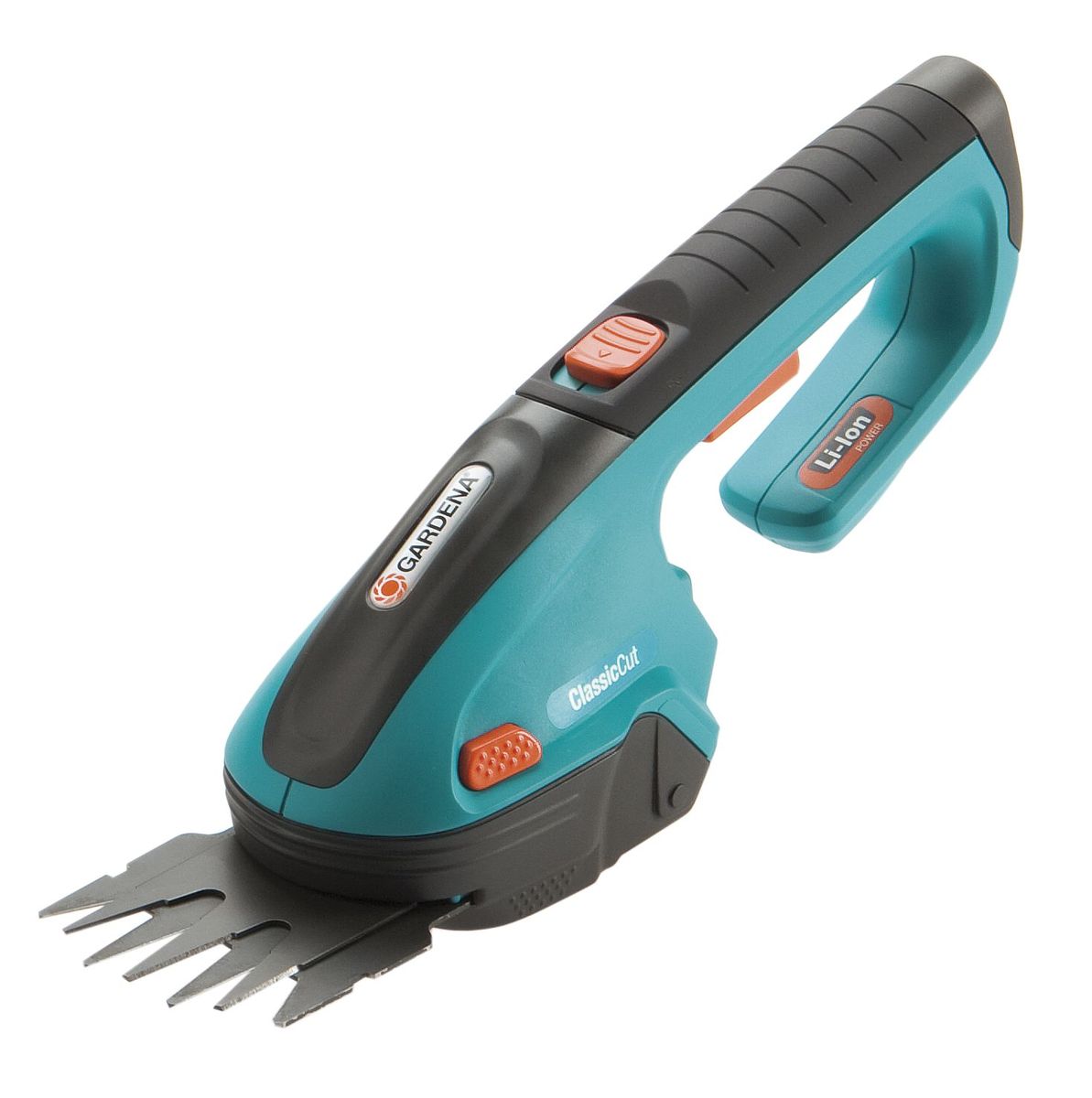 Ножницы аккумуляторные Gardena ClassicCuT08885-20.000.00 Ножницы аккумуляторные Gardena ClassicCuT08885-20.000.00С аккумуляторными газонными ножницами Gardena ClassicCut вы сможете легко подстричь кромки газонов без подключения к электросети. Кроме того, в комплект входит нож для травы и кустарников (ширина 8 см), благодаря чему ножницы могут использоваться для придания формы кустарнику наподобие самшита. Мощная, простая в обслуживании литий-ионная аккумуляторная батарея гарантирует легкость работы и прекрасную производительность. Светодиодный дисплей постоянно показывает уровень заряда аккумулятора и позволяет оценить оставшееся время работы, а также вовремя сигнализирует о необходимости подзарядки. Благодаря эргономичной рукоятке аккумуляторные газонные ножницы хорошо лежат в руке, а их высокая эффективность обеспечивает превосходные результаты стрижки. Съемные ножи прецизионной заточки имеют покрытие от налипания. Ножи заменяются без помощи инструментов - невероятно просто, быстро и безопасно. Это дает возможность легко преобразовать газонные ножницы в кусторезы. В...