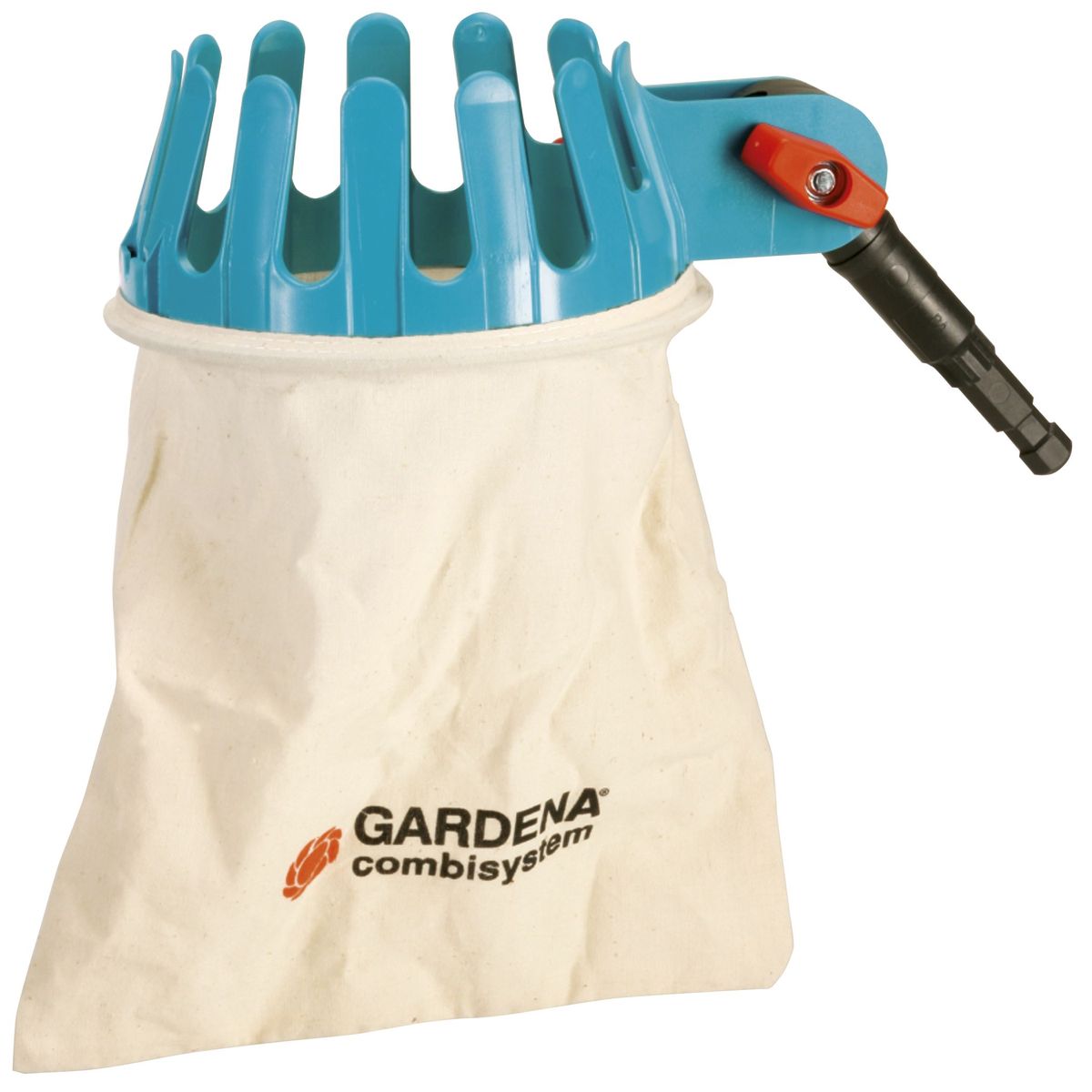 Плодосъемник Gardena03110-20.000.00 Плодосъемник Gardena03110-20.000.00Плодосъемник Gardena выполнен из прочного пластика и представляет собой идеальный инструмент для сбора фруктов с деревьев. После того как плодоножка срезается с помощью лезвия из нержавеющей стали, фрукт удобно помещается в мешок. Хлопчатобумажный мешок можно стирать для продления срока эксплуатации инструмента. Шарнирное соединение обеспечивает возможность полностью регулировать угол поворота щетки в зависимости от поставленной задачи. Плодосъемник может использоваться с любой ручкой, однако для работы на высоте до 5 м рекомендуется использовать телескопическую ручку.