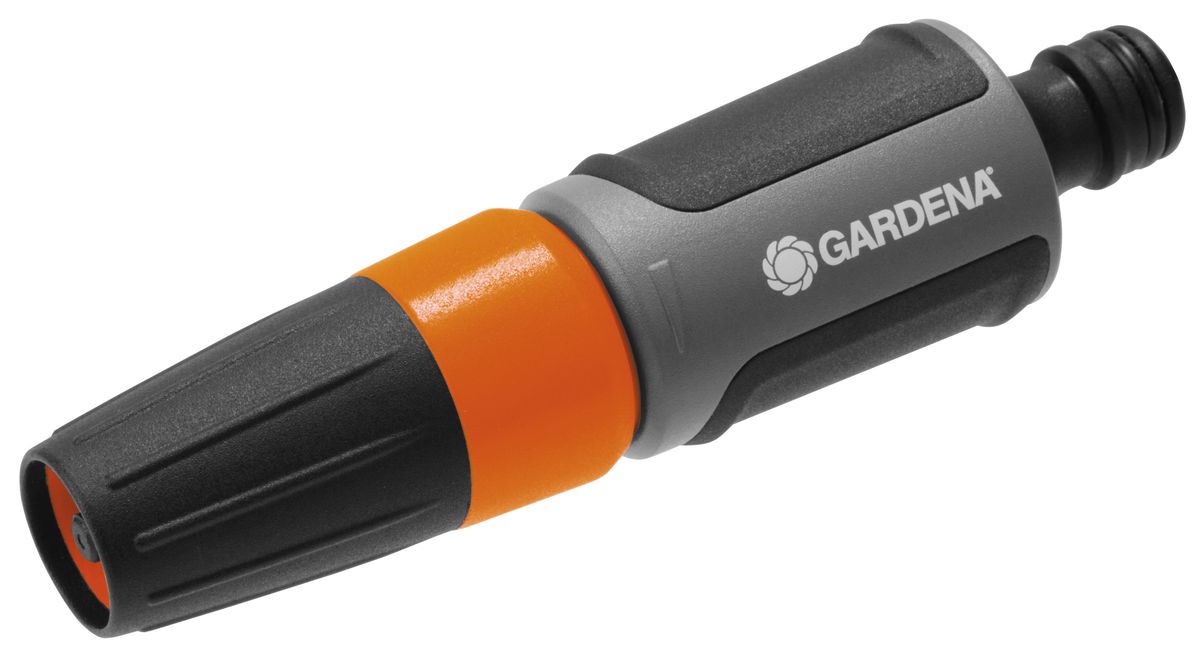 Наконечник для полива Gardena Classic18300-20.000.00 Наконечник для полива Gardena Classic18300-20.000.00Наконечник для полива Gardena Classic подходит для мягкого полива растений или очистки приусадебной территории. Плавная регулировка струи, позволяет выбрать оптимальный режим полива в соответствии с конкретной задачей. Несъемная муфта предотвращает возможность ее потери. Благодаря встроенным элементам из мягкого пластика, инструмент удобно располагается в руке и не выскальзывает.