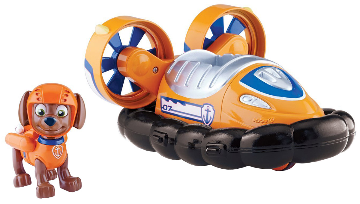 Paw Patrol Игровой набор Zumas Hovercraft16601 Zumas Paw Patrol Игровой набор Zumas Hovercraft16601 ZumasИгровой набор Paw Patrol Zumas Hovercraft станет отличным подарком для маленьких поклонников мультсериала Щенячий патруль. В набор входит фигурка и транспорт Зумы - катер на воздушной подушке. Фигурка выполнена из прочного высококачественного пластика. Голова и конечности фигурки подвижны. Лопасти катера вращаются с помощью специальной ручки. Ваш малыш сможет часами играть с этой игрушкой, разыгрывая сценки из мультфильма, или придумывая собственные истории.