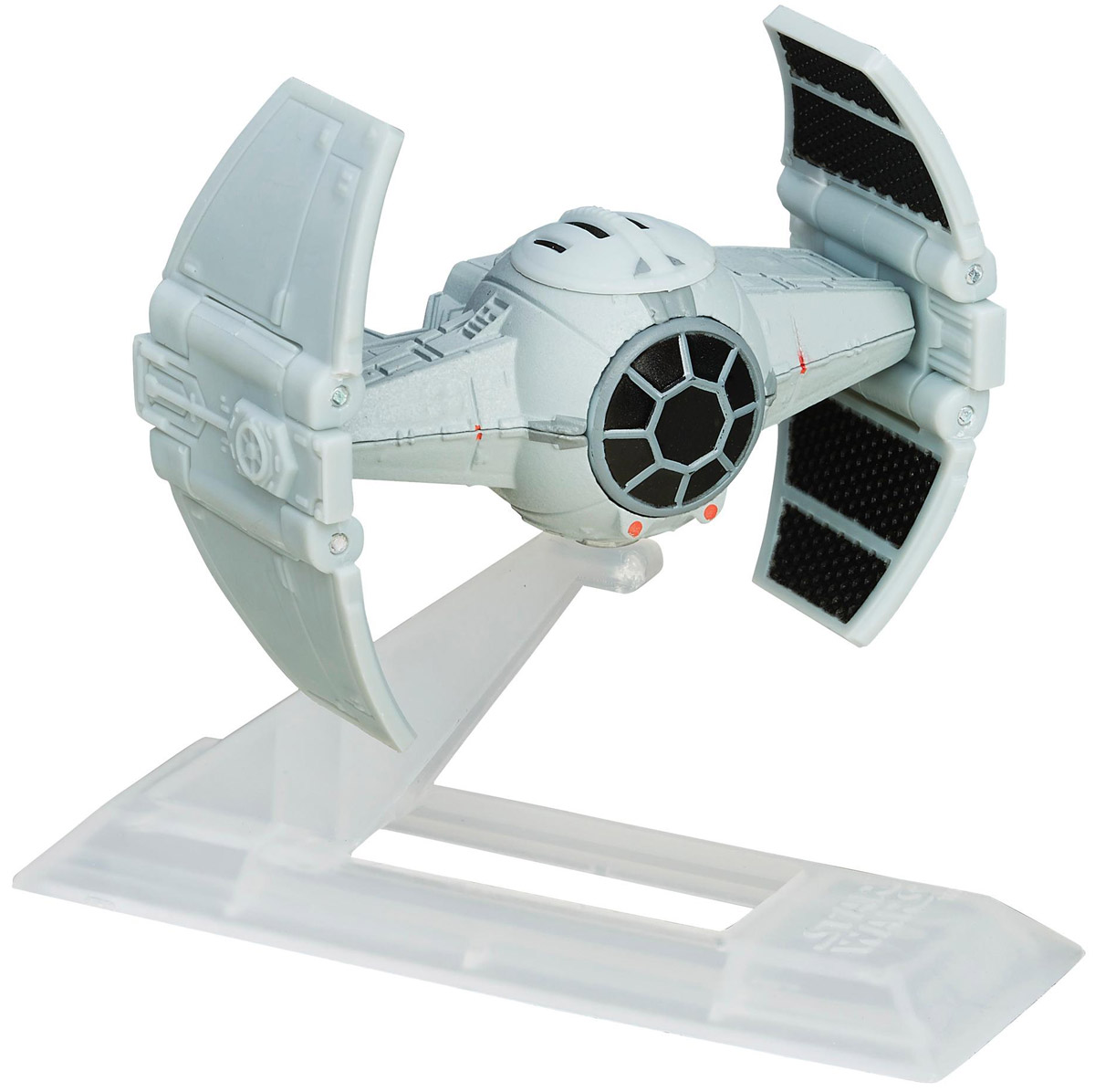 Star Wars Космический корабль The Inquisitors Tie Advanced PrototypeB3929EU4_B6597 Star Wars Космический корабль The Inquisitors Tie Advanced PrototypeB3929EU4_B6597Космический корабль The Inquisitors Tie Advanced Prototype непременно приведет в восторг поклонника фантастической саги Звездные воины. Корабль был прототипом усовершенствованного звёздного истребителя серии TIE, позиционированным как замена стандартному TIE/ln. Дарт Вейдер испытал его в битве при Явине и использовал во время битвы при Мустафаре. Хотя истребитель так и не был запущен в массовое производство, многие особенности его конструкции были позднее включены в Бомбардировщик TIE/sa и в Перехватчик TIE/In. Несмотря на свои миниатюрные размеры, корабль является точной копией оригинала. Этот корабль проработан с поражающей воображение детализацией, включая рельефные поверхности, оружие и цвета. Все это сделает игру реалистичной и разнообразной. В комплекте космический корабль и подставка. Такая игрушка непременно понравится поклоннику Звездных войн и станет замечательным украшением любой коллекции. Создайте свой галактический флот с космическим кораблем из...