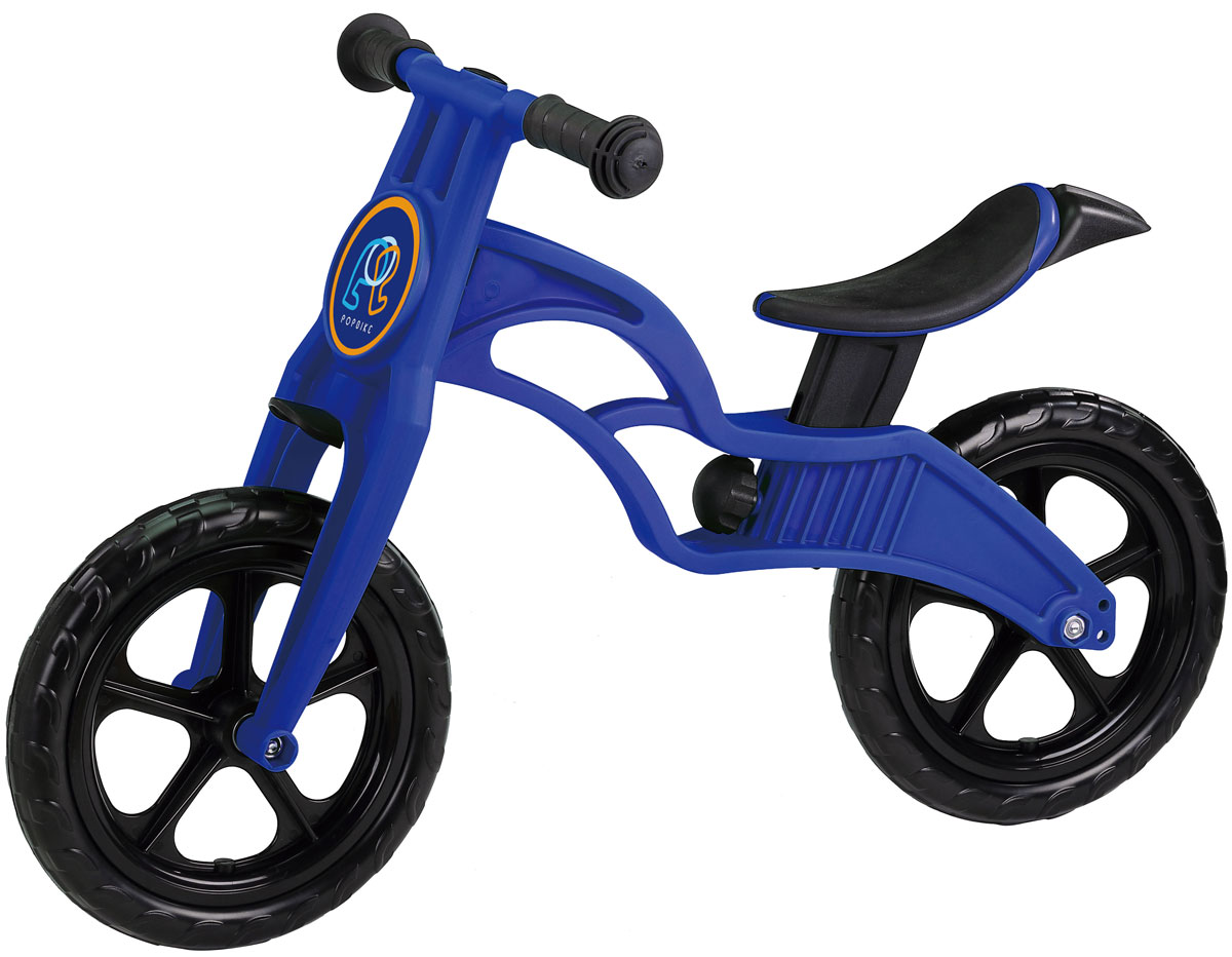 Pop Bike Детский беговел Sprint с бескамерными колесами цвет синийSM-300-1-BLUE Pop Bike Детский беговел Sprint с бескамерными колесами цвет синийSM-300-1-BLUEДетский беговел Pop Bike Sprint c бескамерными колесами ОСОБЕННОСТИ: - Сверхлёгкая рама и вилка из композитного материала (прорезиненная мягкая пластмасса soft-touch). Рама изготовлена по специальной технологии, благодаря чему она прочнее аналогов на 30%. Ребёнок может сам переносить свой беговел. - Прорезиненное комфортное сиденье с лёгкой регулировкой по высоте (для детей ростом от 85см, на возраст от 2 лет). - Мягкие комфортные грипсы с защитными бар-эндами. - Переднее и заднее мини-крылья в комплекте. - Бескамерные колеса размером 12”. - Простая и быстрая сборка. Все необходимые ключи в комплекте. - Большой выбор аксессуаров. - Удобная и компактная упаковка.