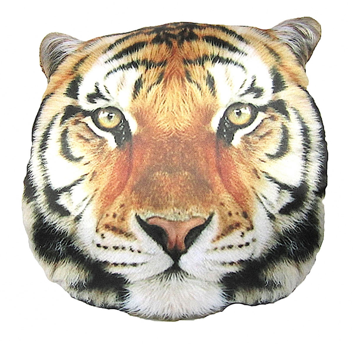 Подушка декоративная GiftnHome Тигр, 40 x 40 смPLW-Face Тигр Подушка декоративная GiftnHome Тигр, 40 x 40 смPLW-Face ТигрПодушка декоративная GiftnHome, выполненная в виде морды тигра, прекрасно дополнит интерьер спальни или гостиной. Чехол подушки изготовлен из атласа (искусственный шелк). В качестве наполнителя используется мягкий холлофайбер. Чехол снабжен потайной застежкой-молнией, благодаря чему его легко можно снять и постирать. Красивая подушка создаст атмосферу уюта в доме и станет прекрасным элементом декора.