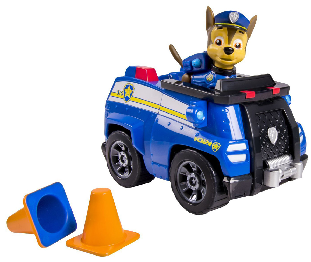Paw Patrol Игровой набор Машинка спасателя и щенок Chase16601 Chase Paw Patrol Игровой набор Машинка спасателя и щенок Chase16601 ChaseИгровой набор Paw Patrol Машинка спасателя и щенок Chase станет отличным подарком маленьким поклонникам знаменитого мультсериала. В набор входит фигурка Чейза - это щенок породы немецкая овчарка, выполняющий в отряде функции полицейского. Чейз ездит на синей полицейской машине. Фигурку собачки можно поместить в кабину машины и катать. У собачки подвижные лапы и голова. Ваш малыш будет часами играть с этим набором, придумывая разные истории. Сделайте ему такой замечательный подарок! Щенячий патруль - канадский анимационный мультфильм, созданный Кит Чэпман. Первая серия мультфильма была показана в августе 2013 года. Игровой набор способствует развитию ребенка и надолго займет вашего малыша интересной игрой.