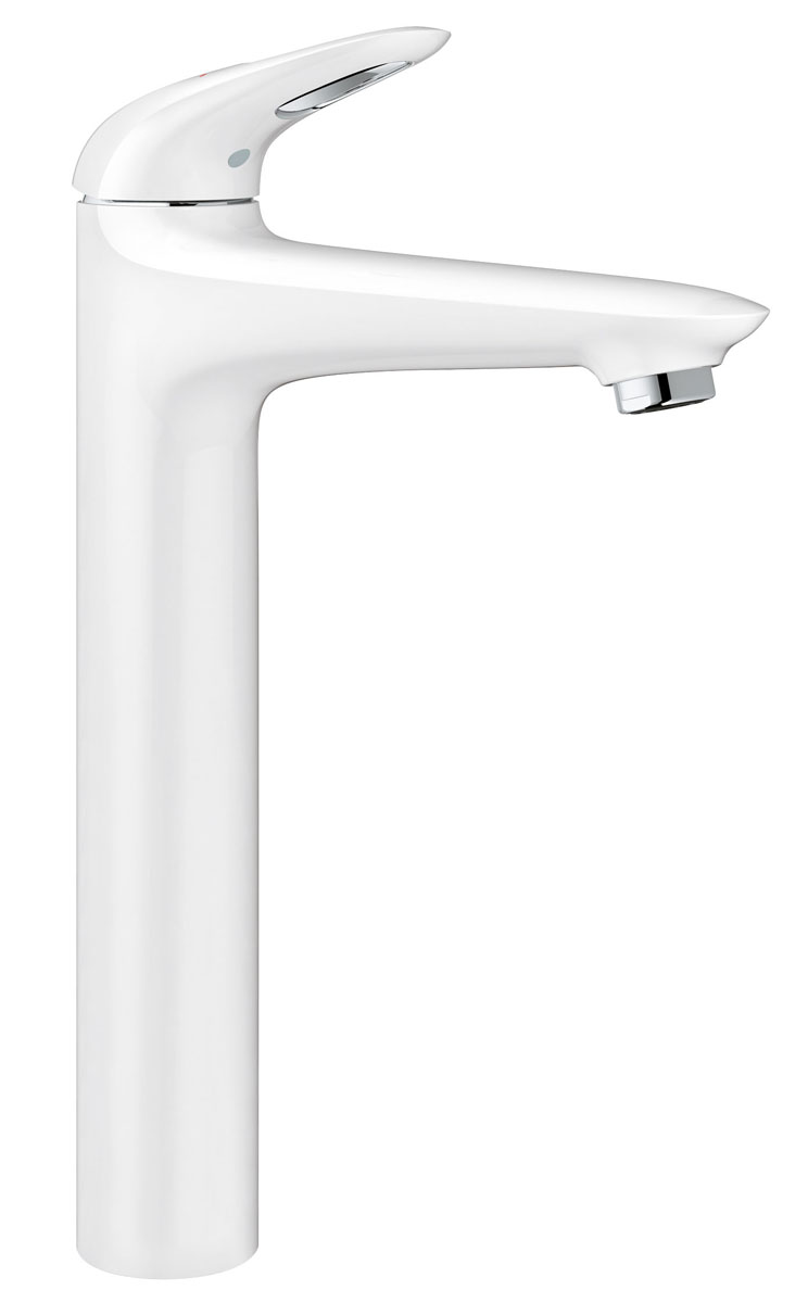 Смеситель для раковины GROHE Eurostyle new, свободностоящий, белая луна (23570LS3)23570LS3 Смеситель для раковины GROHE Eurostyle new, свободностоящий, белая луна (23570LS3)23570LS3монтаж на одно отверстие металлический рычаг GROHE SilkMove® керамический картридж 35 мм с ограничителем температуры GROHE StarLight® хромированная поверхность GROHE EcoJoy® 5.7 л/мин гибкая подводка сливной гарнитур 1 1/4 GROHE QuickFix ® быстрая монтажная система
