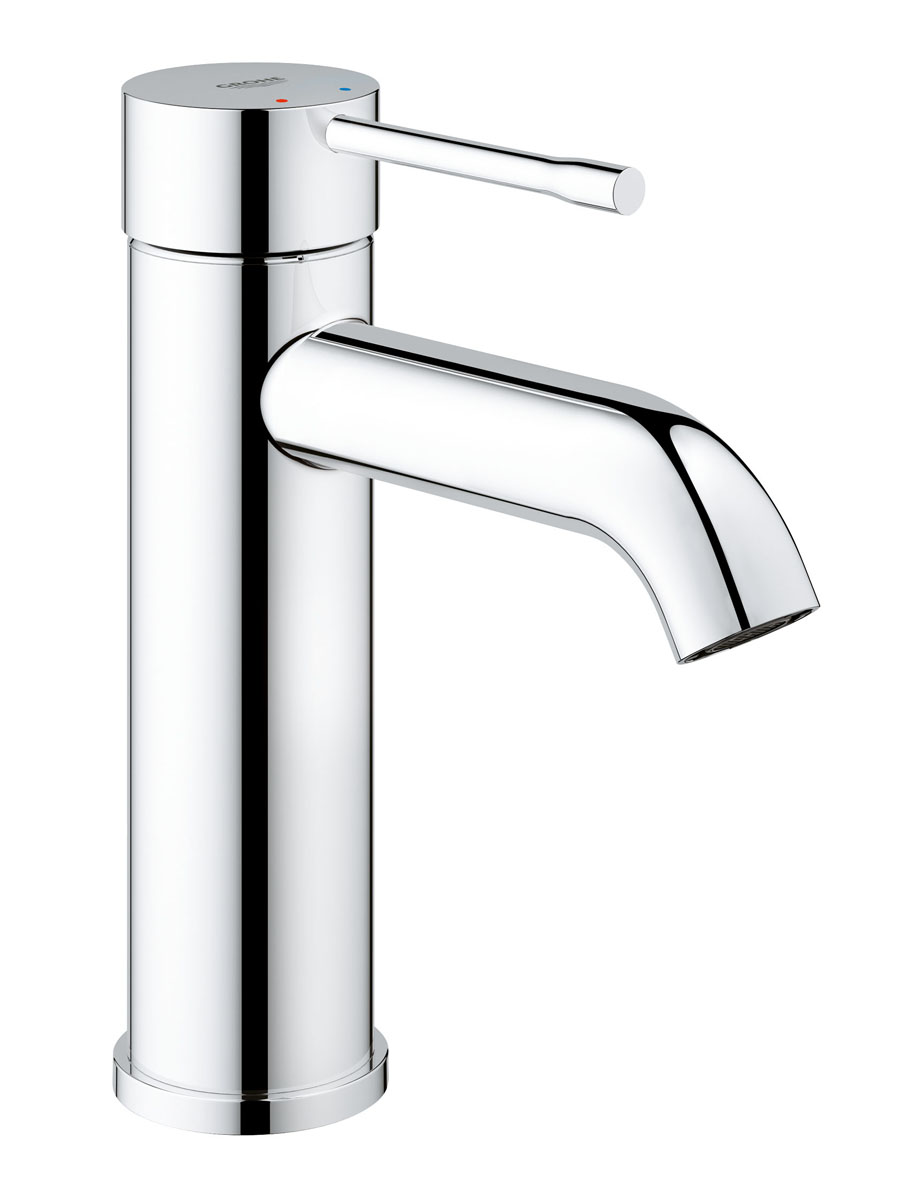 Смеситель для раковины GROHE Essence+ с низким изливом (23590001)23590001 Смеситель для раковины GROHE Essence+ с низким изливом (23590001)23590001Монтаж на одно отверстие GROHE SilkMove® керамический картридж 28 мм С ограничителем температуры GROHE StarLight® хромированная поверхность GROHE EcoJoy® 5.7 л/мин Гладкий корпус Гибкая подводка Монтажная система GROHE QuickFix™ Plus Металлический рычаг Минимальное давление 1,0 бар