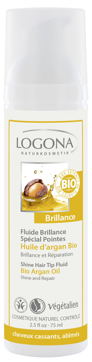LOGONA Флюид для кончиков волос 75 мл30217 LOGONA Флюид для кончиков волос 75 мл30217Восстанавливает поврежденную структуру волос Флюид для кончиков волос LOGONA создан специально для ухода за хрупкими, поврежденными волосами. Ценные натуральные масла: аргановое, масло абрикосовых косточек и плодов сача инчи (масло арахиса инков) увлажняют и запаивают секущиеся кончики, делая волосы гладкими и здоровыми по всей длине. Природный бетаин, входящий в состав флюида, восстанавливает структуру волос.