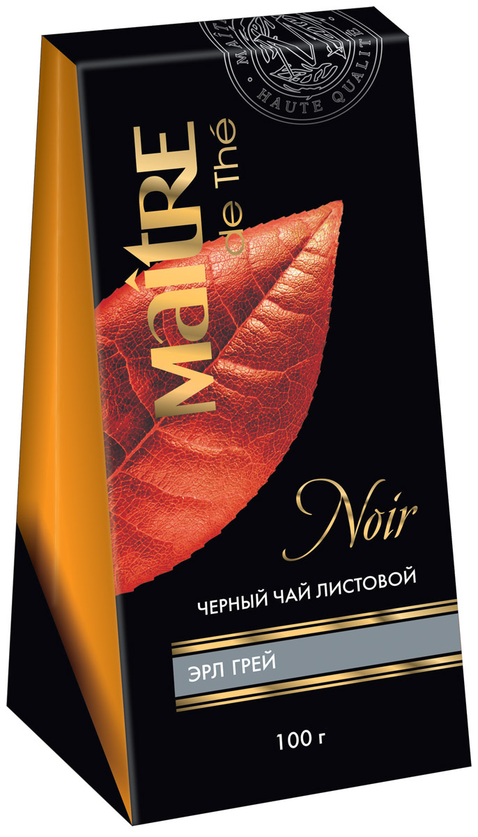 Maitre Эрл Грей черный листовой чай, 100 гбай060р Maitre Эрл Грей черный листовой чай, 100 гбай060рКлассический листовой черный цейлонский чай с характерным, ярко выраженным ароматом бергамота.