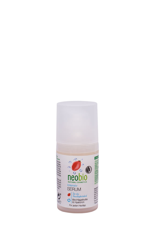 NEOBIO Интенсивная сыворотка для лица, 30 мл62371 NEOBIO Интенсивная сыворотка для лица, 30 мл62371NEOBIO интенсивная сыворотка для лица с био-шиповником и гиалуроновой кислотой. Для всех типов кожи. Интенсивный уход с био-экстрактом шиповника, гиалуроновой кислотой и био-экстрактом гранатового сока обеспечивает коже длительное увлажнение и поддерживает природный баланс влаги. Сыворотка быстро впитывается и дарит коже приятное ощущение мягкости и бархатистости.