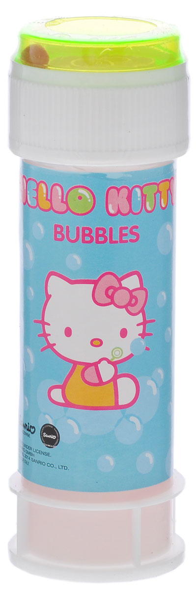 Hello Kitty Мыльные пузыри цвет голубой 60 мл1504-0220_голубой Hello Kitty Мыльные пузыри цвет голубой 60 мл1504-0220_голубойМыльные пузыри Hello Kitty станут отличным развлечением на любой праздник! Парящие в воздухе, большие и маленькие, блестящие мыльные пузыри всегда привлекают к себе внимание не только детишек, но и взрослых. Смеющиеся ребята с удовольствием забавляются и поднимают настроение всем окружающим, создавая неповторимую веселую атмосферу солнечного радостного дня. В крышке встроена игрушка-лабиринт с шариком. Порадуйте вашего ребенка таким замечательным подарком! УВАЖАЕМЫЕ КЛИЕНТЫ! Обращаем ваше внимание на возможные изменения в цветовом дизайне, связанные с ассортиментом продукции: цвет встроенного в крышку лабиринта и основания упаковки товара может меняться. Поставка осуществляется в зависимости от наличия на складе.