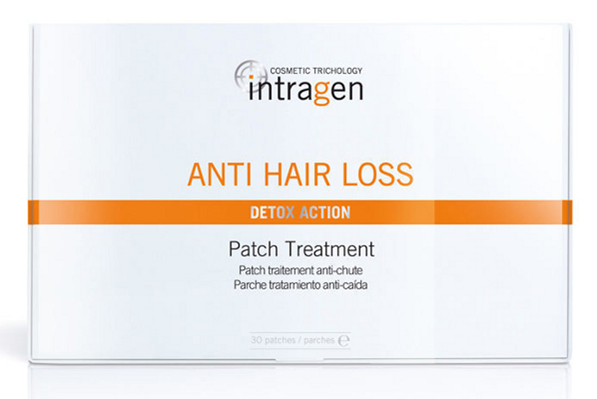 Revlon Professional Intragen Пластырь против выпадения Anti-Hair Loss Treatment Patch 30 шт7208808000 Revlon Professional Intragen Пластырь против выпадения Anti-Hair Loss Treatment Patch 30 шт7208808000Укрепить и оживить волосы, выпадающие или склонные к выпадению, обещают многие косметические средства, но только качественно разработанный препарат способен принести должный эффект. Пластырь против выпадения волос Intragen от специалистов Revlon основан на усовершенствованной витаминной формуле и призван останавливать потерю волос. Действие Пластыря заключается в постоянном точечном уходе, путем непрерывного поступления питательных веществ в кожу. За счет такого воздействия увеличивается плотность капилляров, тем самым продлевается срок жизни волос.