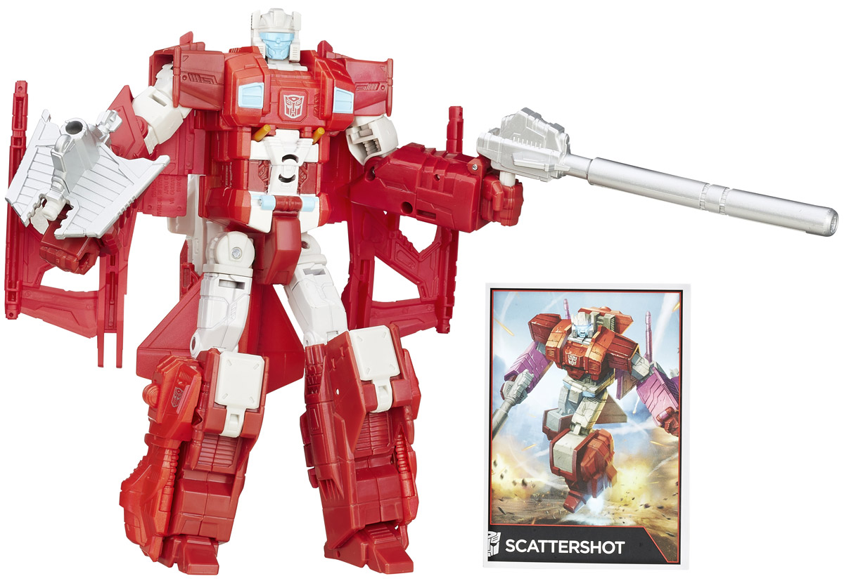 Transformers Трансформер ScattershotB0975EU0_B4664 Transformers Трансформер ScattershotB0975EU0_B4664Трансформер Scattershot обязательно понравится любому маленькому поклоннику знаменитых Трансформеров! Фигурка выполнена из прочного пластика в виде трансформера Scattershot. Руки и ноги робота подвижны. В 15 шагов малыш сможет трансформировать фигурку робота в мощный самолет. Фигурка совместима с другими фигурками из серии Combiner Wars. Ребенок с удовольствием будет играть с фигуркой, придумывая разные истории. Порадуйте его таким замечательным подарком!