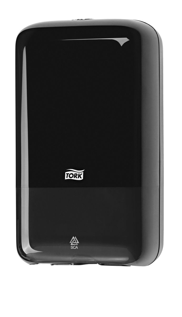 Диспенсер для туалетной бумаги Tork, цвет: черный. 556008556008 Диспенсер для туалетной бумаги Tork, цвет: черный. 556008556008Система Т3 - бумага в листах Диспенсер для листовой бумаги Tork Elevation идеально подходит для мест с низкой и средней проходимостью, таких как номерной фонд в отеле, туалет в ресторане или небольшом офисе. Компактный размер при большой вместимости. Гигиеничный полистовой отбор. Возможность дозаправки в любое время. Вмещает 2,5 пачки.