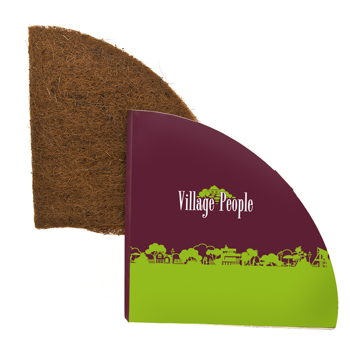 Вкладка для кашпо под цветы "Village people" толщиной 5-6мм, диаметр 78,74см, цвет: коричневый. 68794 Вкладка для кашпо под цветы "Village people" толщиной 5-6мм, диаметр 78,74см, цвет: коричневый. 68794