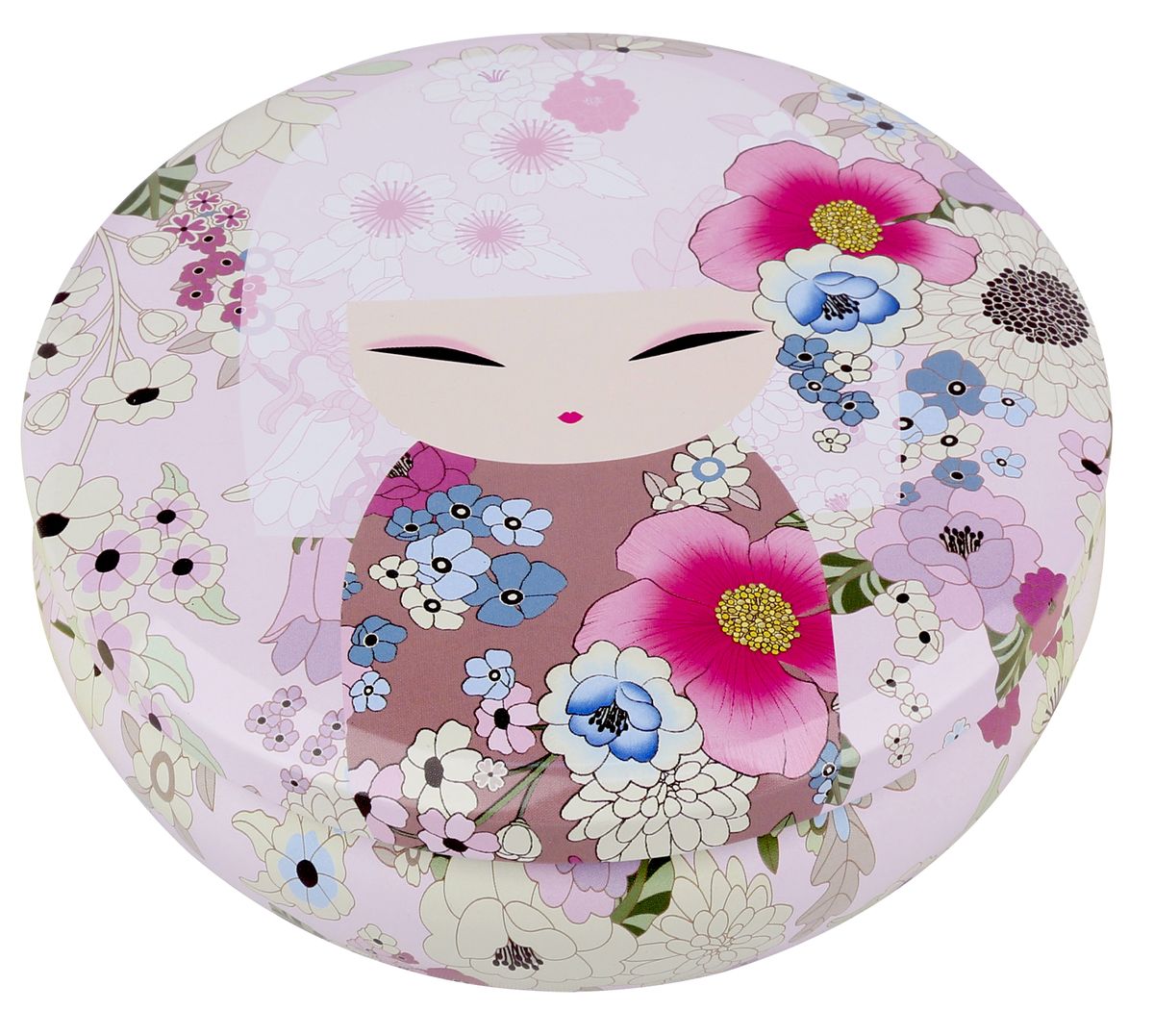 Шкатулка жестяная Kimmidoll Аина (Нежность). KH0964KH0964 Шкатулка жестяная Kimmidoll Аина (Нежность). KH0964KH0964Шкатулка Kimmidoll Аина (Нежность) изготовлена из жести и оформлена изображением японской куколки кокеши. Шкатулка содержит вместительное отделение, надежно закрывающееся крышкой. Такая шкатулка не только надежно сохранит вашу бижутерию, но и станет необычным украшением интерьера. Привет, меня зовут Аина! Я талисман нежности! Мой дух любящий и заботливый. Легкость ваших рук и чуткость вашего сердца раскрывают истинную доброту моего духа. Позвольте вашим близким с блаженством почувствовать вашу любовь и заботу, которые вы им искренне дарите.