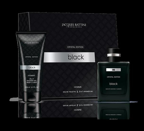 Jacgues Battini Cosmetics Подарочный Набор (Туалетная вода для мужчин Black, 50 мл + гель для душа Black, 200 мл)5902020049968 Jacgues Battini Cosmetics Подарочный Набор (Туалетная вода для мужчин Black, 50 мл + гель для душа Black, 200 мл)5902020049968аромат для мужчин, принадлежит к группе ароматов фужерные. Black выпущен в 2012. Верхние ноты: Цитрусы, Специи и Водные ноты; ноты сердца: Древесные ноты и Цветочные ноты; ноты базы: Амбра, Ваниль и Мускус. Black Jacques Battini - это аромат для мужчин, принадлежит к группе ароматов фужерные. Black выпущен в 2012. Верхние ноты: Цитрусы, специи и водяные ноты; ноты сердца: Древесные ноты и Цветочные ноты; ноты базы: Амбра, Ваниль и Мускус.