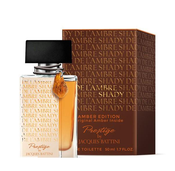 Jacgues Battini Cosmetics Туалетная вода для мужчин De L’ambre Shady, 100 мл5902020050209 Jacgues Battini Cosmetics Туалетная вода для мужчин De L’ambre Shady, 100 мл5902020050209это аромат для мужчин, принадлежит к группе ароматов восточные гурманские. De L`Ambre Shady выпущен в 2013. Верхние ноты: Кардамон, Мускатный орех, Апельсин, Яблоко и Ром; ноты сердца: Розовый перец, Коньяк, Жасмин и Пачули; ноты базы: Сандал, Амбра, Уд, Мускус и Канадский бальзам. De L`Ambre Shady Jacques Battini - это аромат для мужчин, принадлежит к группе ароматов восточные гурманские. Изысканный флакон украшен кристаллом природного янтаря, и идеально подойдет для подарка. De L`Ambre Shady выпущен в 2013. Верхние ноты: кардамон, мускатный орех, апельсин, Зеленое яблоко и Ром; ноты сердца: Розовый перец, Коньяк, Жасмин и пачули; ноты базы: Сандаловое дерево, Амбра, дерево Агар, Мускус и канадский бальзам.