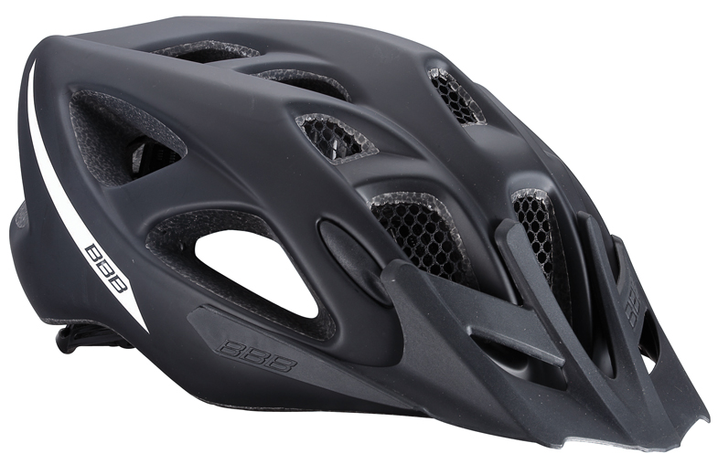 Летний шлем BBB 2015 helmet Elbrus with visor matt blackBHE-34 Летний шлем BBB 2015 helmet Elbrus with visor matt blackBHE-34-Интегрированная конструкция. -18 вентиляционных отверстий. -Отверстия для вентиляции в задней части шлема для оптимального распределения потоков воздуха. -Защитная сетка от насекомых в вентиляционных отверстиях. -Настраиваемые ремешки для максимально комфортной посадки. -Простая в использовании система настройки TwistClose, можно настроить шлем одной рукой. -Съемные мягкие накладки с антибактериальными свойствами и возможностью стирки. -Светоотражающие наклейки на задней части шлема. -Съемный козырек. -Размер L (57-63 см).