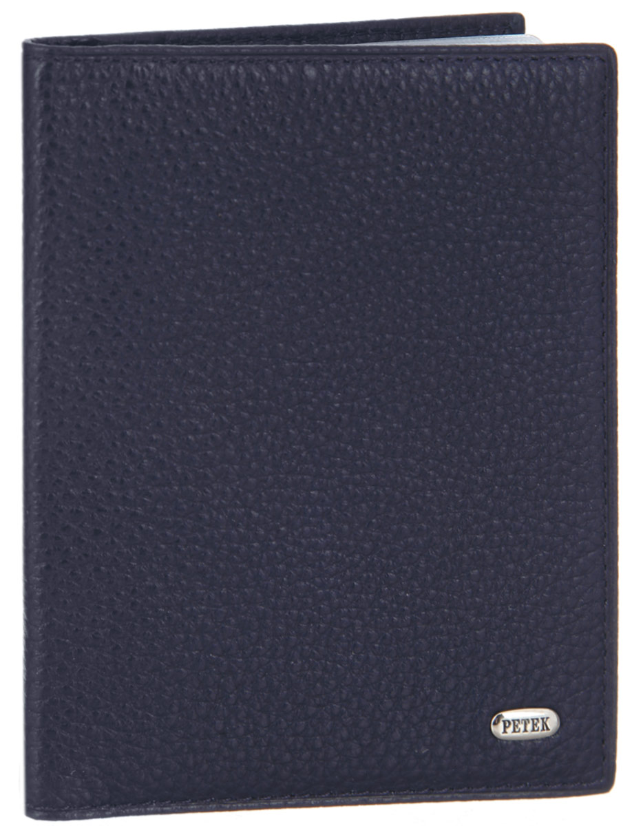 Обложка для автдокументов Petek 1855, цвет: синий. 584.46B.88584.46B.88 Navy Обложка для автдокументов Petek 1855, цвет: синий. 584.46B.88584.46B.88 NavyСтильная обложка для автодокументов Petek 1855 изготовлена из натуральной кожи с зернистой фактурой, оформлена металлической пластиной с символикой бренда. Внутри изделия расположены четыре прорезных кармашка для пластиковых карт, сетчатый карман и вкладыш, включающий в себя шесть файлов под автодокументы. Изделие поставляется в фирменной упаковке. Практичная и удобная модель обложки предназначена для тех, кто предпочитает все необходимое хранить в одном месте.