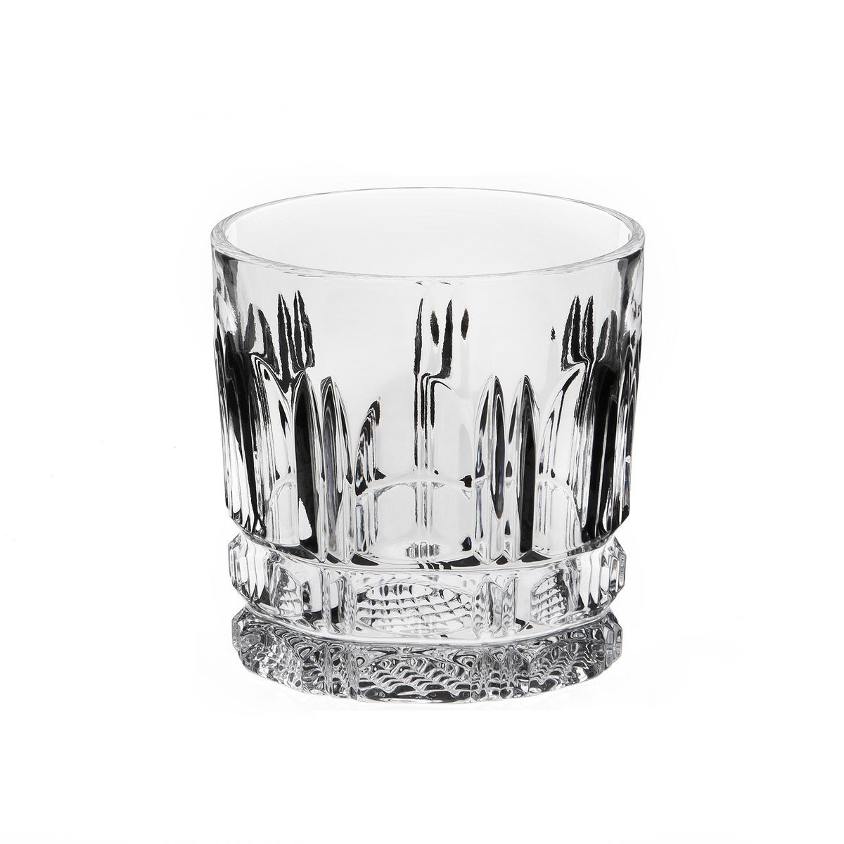 Cтакан Дятьковский хрусталь Пилястра, с кольцом, 190 мл. С878/4С878/4 Cтакан Дятьковский хрусталь Пилястра, с кольцом, 190 мл. С878/4С878/4Хрустальные стаканы – красивое и простое решение для украшения праздничного стола. Стаканы из хрусталя универсальны, они подойдут и для алкогольных напитков – вина, шампанского, и для освежающих – минеральной воды, компота или сока. Если в вашей домашней коллекции еще нет предметов хрустальной посуды, купить хрустальные стаканы стоит обязательно.