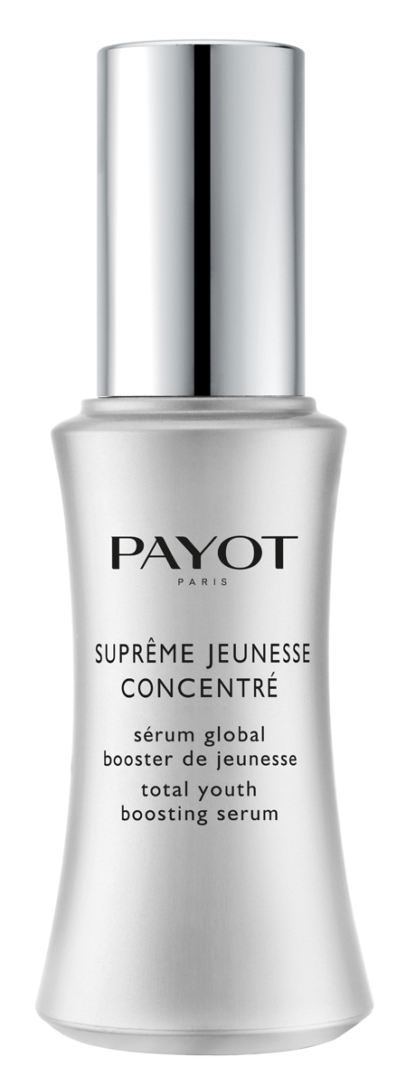 Payot Supreme Jeunesse Сыворотка с непревзойденным омолаживающим эффектом, 30 мл65100707 Payot Supreme Jeunesse Сыворотка с непревзойденным омолаживающим эффектом, 30 мл65100707Направленно действует на все признаки старения, оказывает глобальное восстанавливающее действие. Борется с видимыми эффектами возрастных изменений кожи: морщинами, потерей упругости, пигментными пятнами, потерей сияния и обезвоженностью.