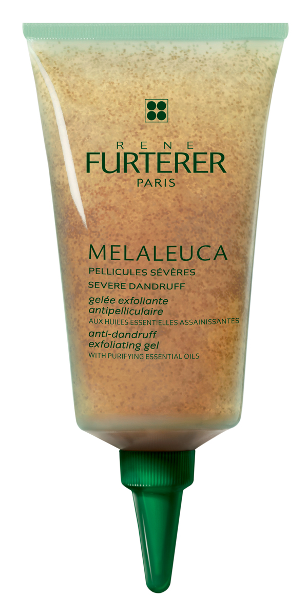 Rene Furterer Melaleuca Гель от перхоти, 75 мл3282779213219 Rene Furterer Melaleuca Гель от перхоти, 75 мл3282779213219Гель-скраб отшелушивает омертвевшие клетки, удаляет стойкую перхоть. Оздоравливает, очищает и успокаивает кожу головы. Обладает охлаждающим действием и снимает зуд.