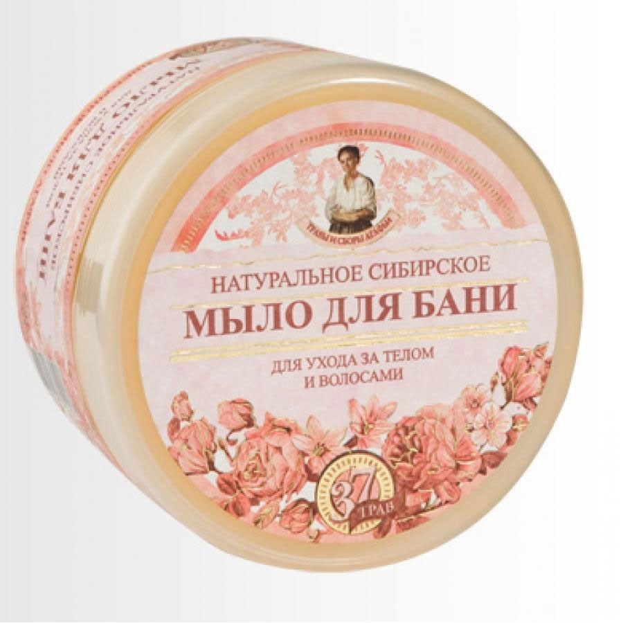 Травы и Сборы Агафьи. Мыло для бани Цветочное мыло Агафьи 500 мл071-16-5253 Травы и Сборы Агафьи. Мыло для бани Цветочное мыло Агафьи 500 мл071-16-5253Натуральное Сибирское мыло для бани - цветочное мыло для ухода за телом и волосами.В состав цветочного мыла, кроме множества ценных сибирских трав, входят цветочные нектары, пыльца и воск, что делает данный продукт нежным, легким и ароматным.Мыло можно использовать и как шампунь, и как гель для душа.