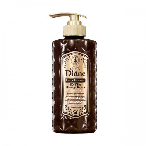 Moist Diane Repair Treatment Extra Damage Repair GL Премиум-бальзам для волос, 500 млdt01 Moist Diane Repair Treatment Extra Damage Repair GL Премиум-бальзам для волос, 500 млdt01Восстанавливает поврежденную структуру, увлажняет волосы изнутри и покрывает поверхность волоса тонкой пленкой, запечатывая питательные и увлажняющие ингредиенты внутри. Ухаживает за окрашенными волосами и придает шелковистый блеск. Бальзам имеет аромат лесных ягод.Рекомендуется использовать в комплексе с шампунем для волос той же линии.