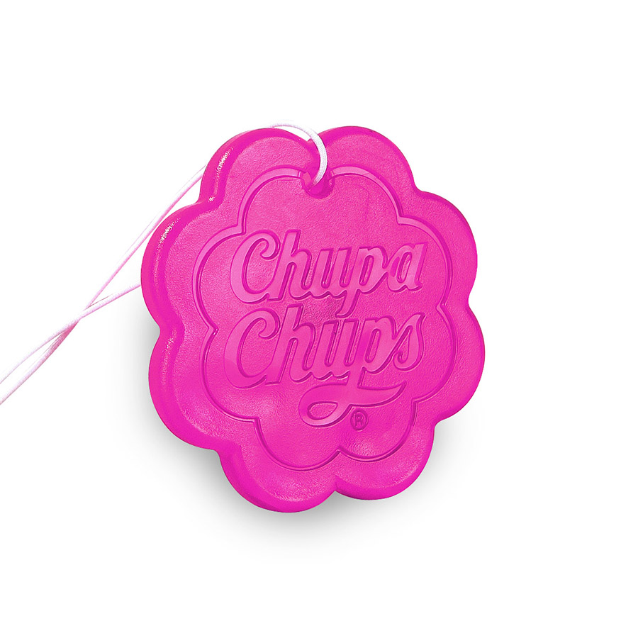 Ароматизатор воздуха Chupa Chups Клубника со сливками, подвесной, гелевый, 18 гCHP500 Ароматизатор воздуха Chupa Chups Клубника со сливками, подвесной, гелевый, 18 гCHP500Подвесной гелевый ароматизатор выполнен в виде логотипа Chupa Chups с ароматом клубники со сливками. Легко размещается в салоне автомобиля, а оригинальный необычный дизайн ароматизатора еще и украшает салон. Срок службы 45 дней.