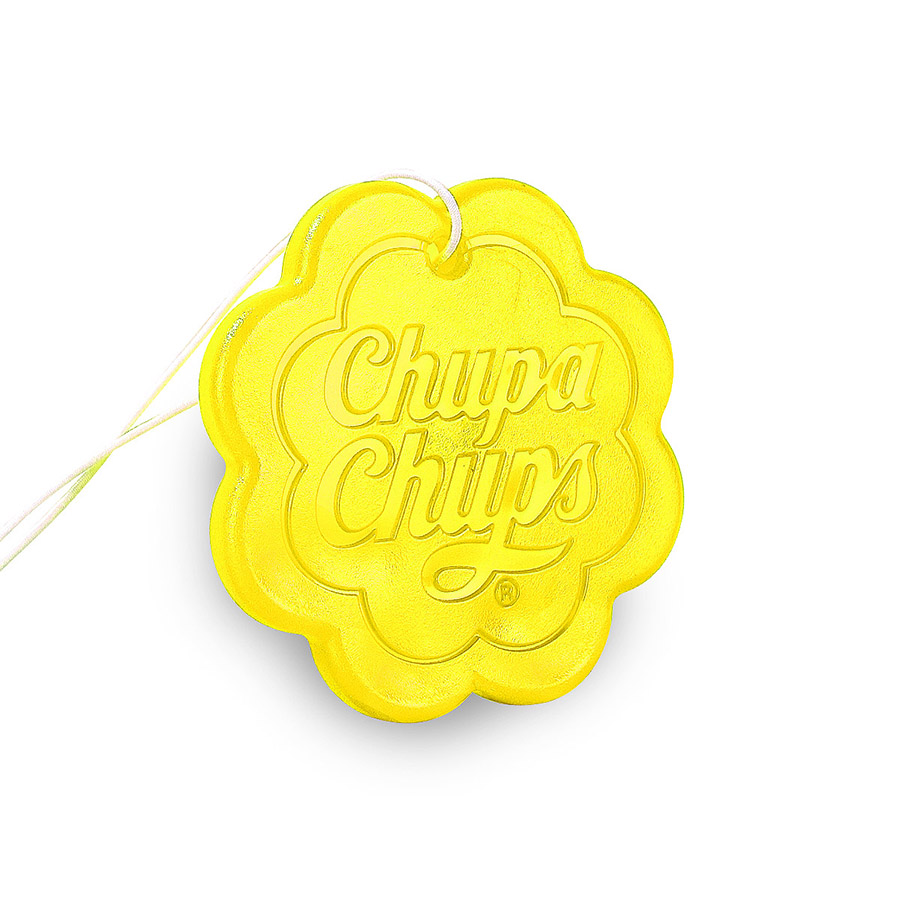 Ароматизатор воздуха Chupa Chups Лайм-лимон, подвесной, гелевый, 18 гCHP502 Ароматизатор воздуха Chupa Chups Лайм-лимон, подвесной, гелевый, 18 гCHP502Подвесной гелевый ароматизатор выполнен в виде логотипа Chupa Chups с ароматом лимона и лайма. Легко размещается в салоне автомобиля, а оригинальный необычный дизайн ароматизатора еще и украшает салон. Срок службы 45 дней.