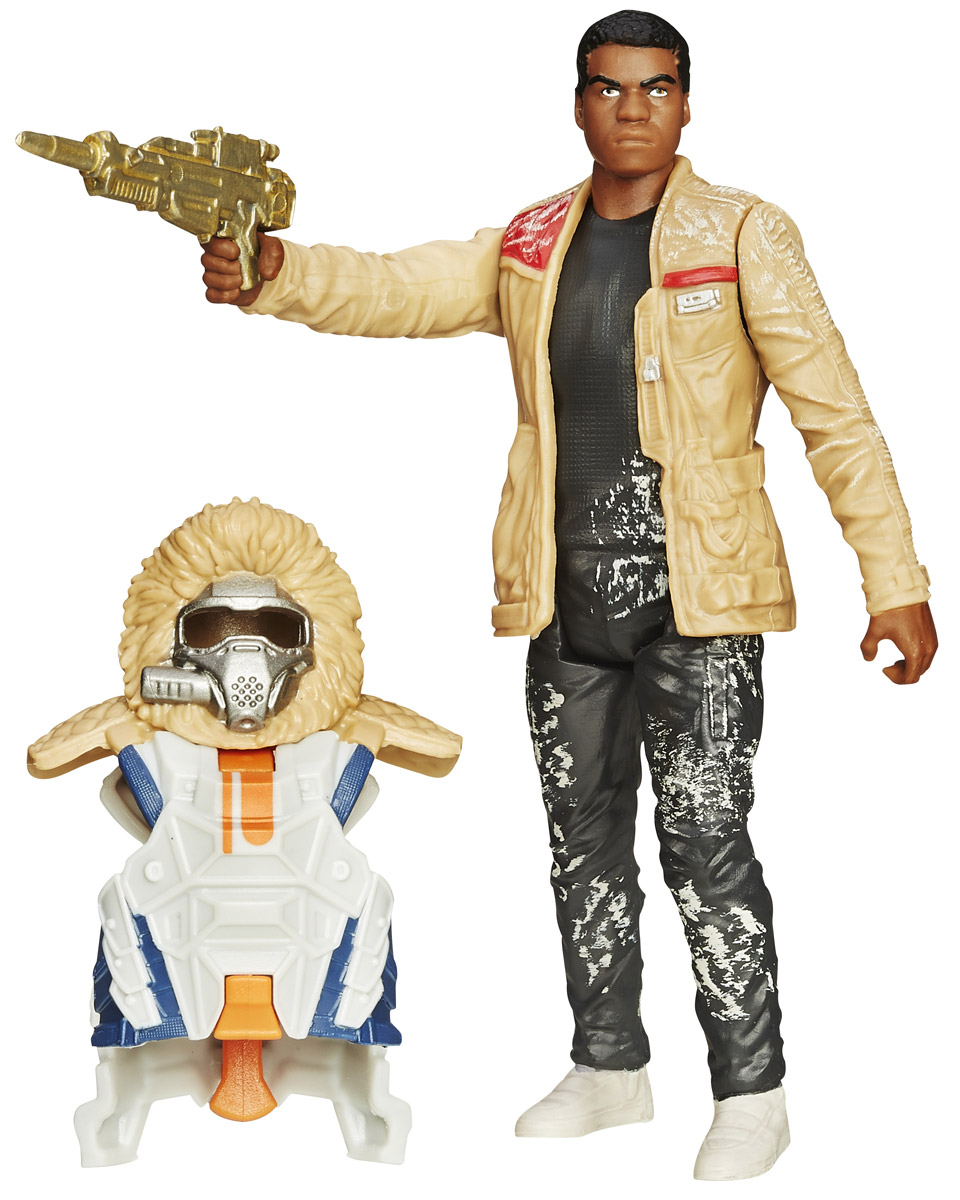 Star Wars Набор фигурок Finn Starkiller BaseB3886_B3887 Star Wars Набор фигурок Finn Starkiller BaseB3886_B3887Набор фигурок Star Wars Kylo Ren состоит из фигурки Финна, штурмовика Первого ордена с позывным FN-2187, присоединившегося к Сопротивлению в их борьбе против Первого ордена, его боевого костюма и оружия. Конечности фигурки подвижны, голова поворачивается, оружие снимается. Эта фигурка непременно понравится поклоннику Звездных войн и станет замечательным украшением любой коллекции.