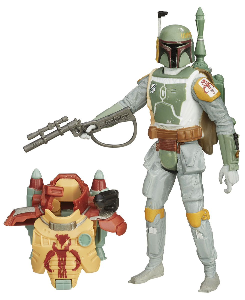 Star Wars Набор фигурок Boba FettB3886_B3890 Star Wars Набор фигурок Boba FettB3886_B3890Набор фигурок Star Wars Boba Fett состоит из фигурки Бобы Фетта, опаснейшего охотника за головами в галактике, его боевого костюма, реактивного ранца и оружия. Конечности фигурки подвижны, голова поворачивается, оружие и ранец снимаются. Эта фигурка непременно понравится поклоннику Звездных войн и станет замечательным украшением любой коллекции.
