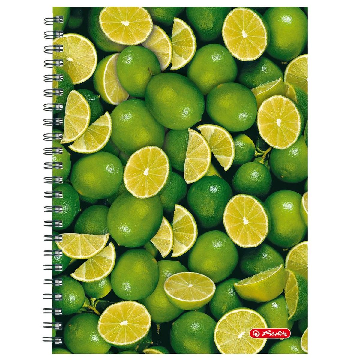 Herlitz Тетрадь Лимоны 70 листов в клетку10887545 Herlitz Тетрадь Лимоны 70 листов в клетку10887545Удобная тетрадь Herlitz Лимоны - незаменимый атрибут современного человека, необходимый для рабочих или школьных записей. Тетрадь содержит 70 листов формата А4 в клетку без полей со внутренней разделительной полосой. Обложка выполнена из качественного ламинированного картона с ярким фруктовым дизайном. Внутренний спиральный блок изготовлен из металла и гарантирует надежное крепление листов. Тетрадь для записей Herlitz Лимоны станет достойным аксессуаром среди ваших канцелярских принадлежностей. Это отличный подарок как коллеге или деловому партнеру, так и близким людям.
