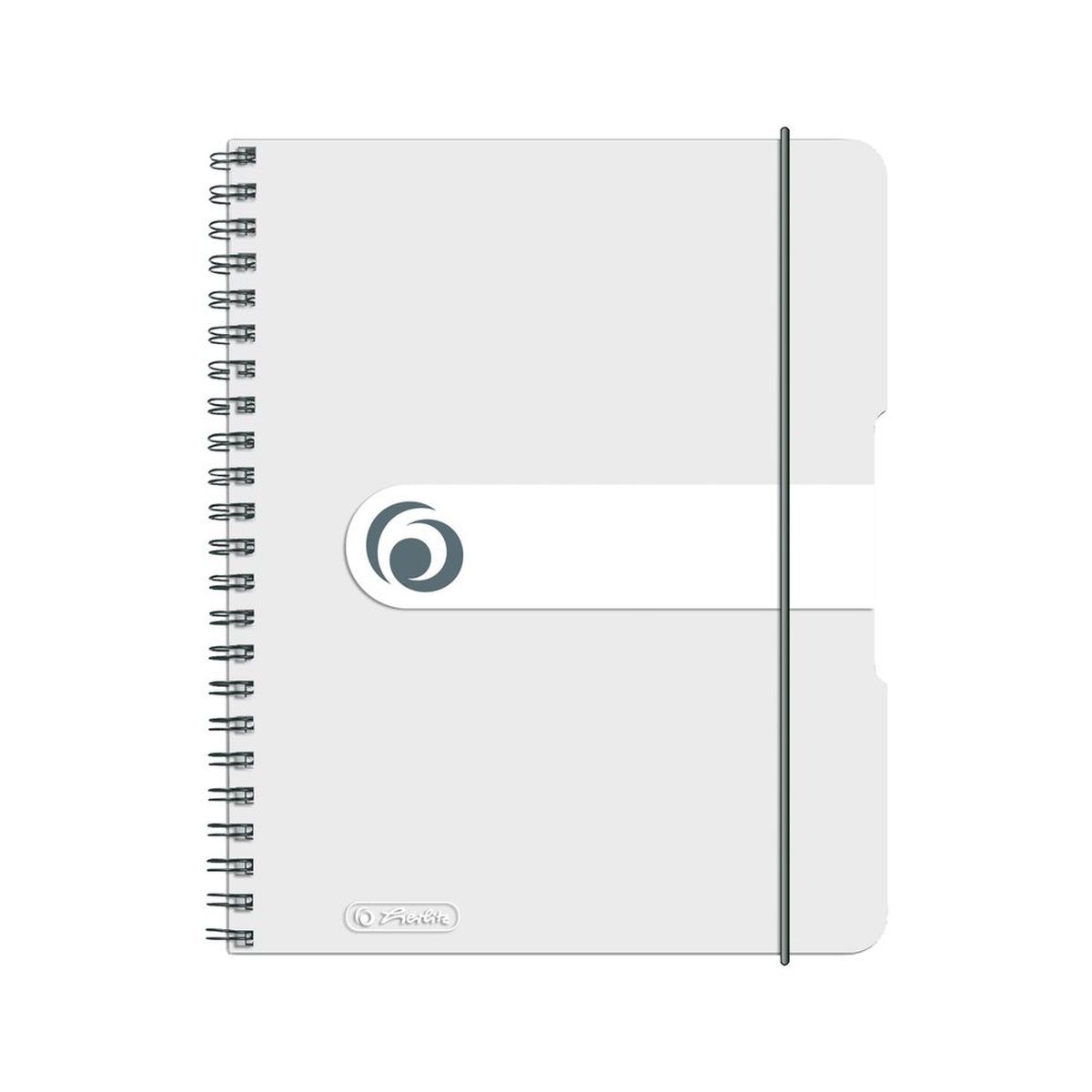 Herlitz Блокнот Easy Orga To Go 80 листов в клетку формат А5 цвет прозрачный11293792 Herlitz Блокнот Easy Orga To Go 80 листов в клетку формат А5 цвет прозрачный11293792Удобный блокнот от Herlitz Easy Orga To Go - незаменимый атрибут современного человека, необходимый для рабочих или школьных записей. Блокнот содержит 80 листов формата А5 в клетку без полей. Обложка выполнена из качественного полипропилена. Внутренний спиральный блок изготовлен из металла и гарантирует надежное крепление листов. Блокнот имеет закругленные углы и нежный дизайн бордового цвета. Блокнот для записей от Herlitz Easy Orga To Go станет достойным аксессуаром среди ваших канцелярских принадлежностей. Это отличный подарок как коллеге или деловому партнеру, так и близким людям.
